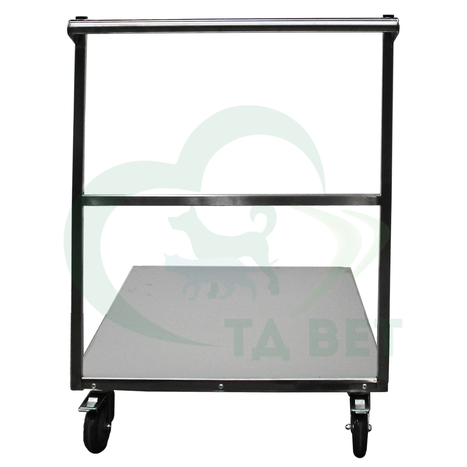 ТД ВЕТ Тележка из нержавеющей стали на колесах 900х600хх850h