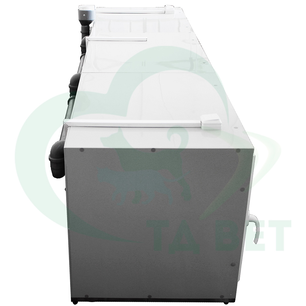 ТД ВЕТ Модуль из трех клеток для инфекционнного стационара, 2390х600х640h