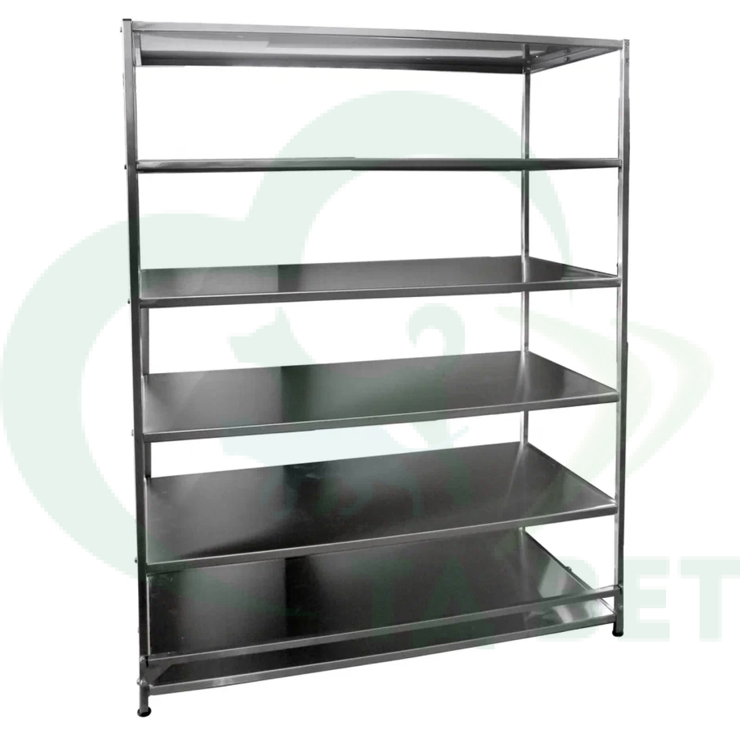 ТД ВЕТ Стеллаж 6 полок  разборный 1300х600х1680(1790)h на колесах