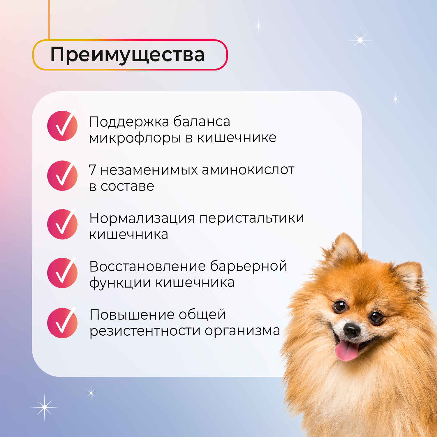 Favet Функциональное лакомство SuperFlora Soft Chews для пищеварительной системы для собак, 120г