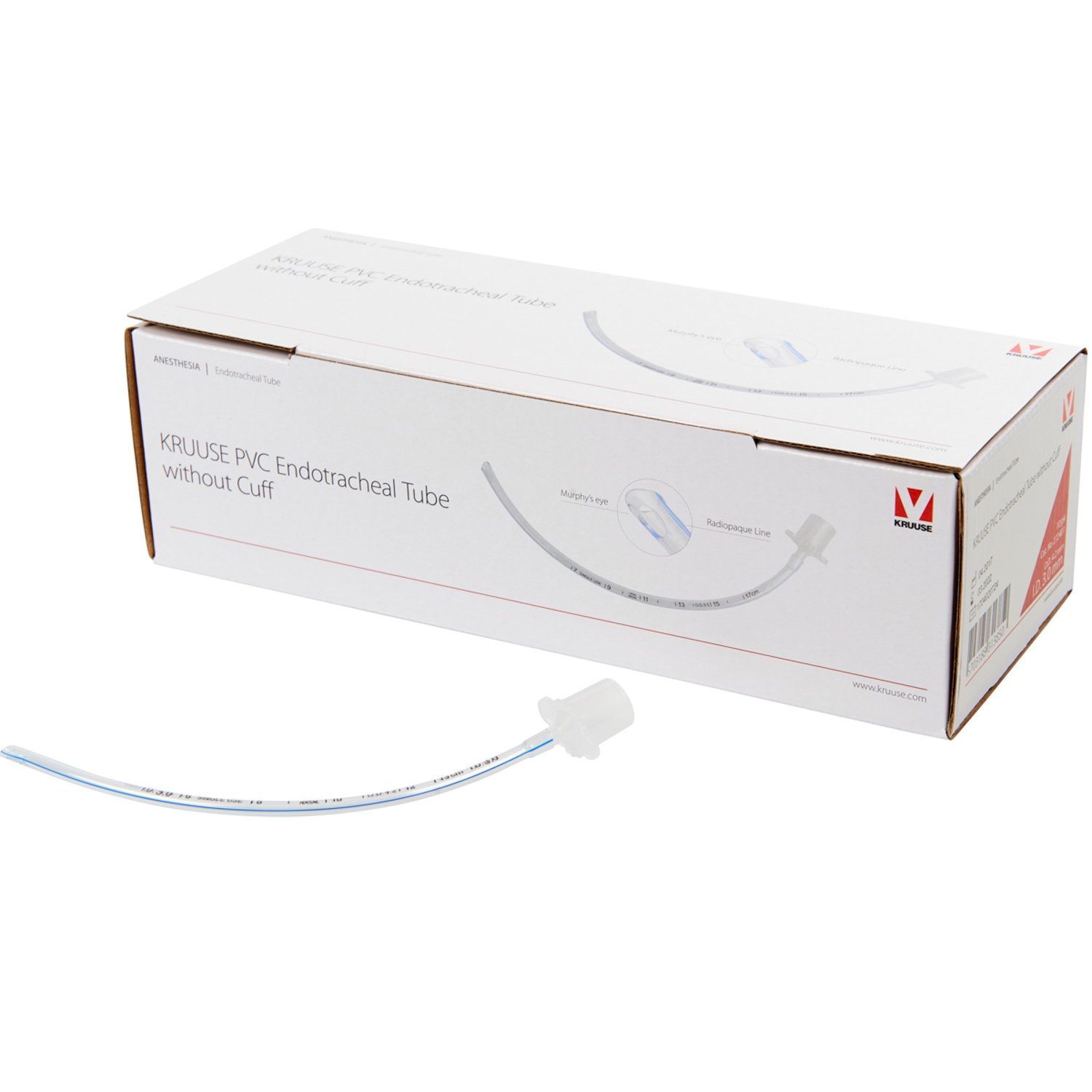 KRUUSE эндотрахеальная трубка без манжеты 3 мм