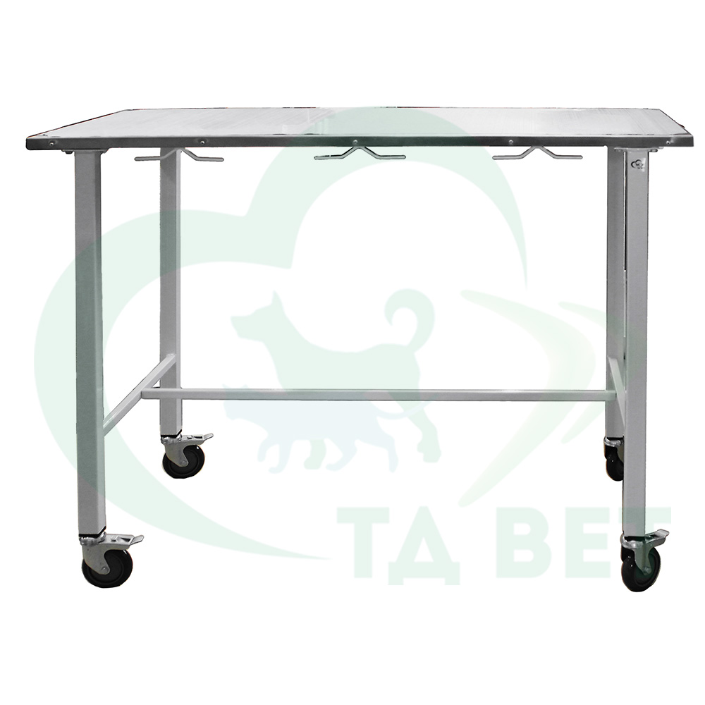 ТД ВЕТ Стол ветеринарный универсальный СВУ-3, 1300х600х900 мм (каркас белый)