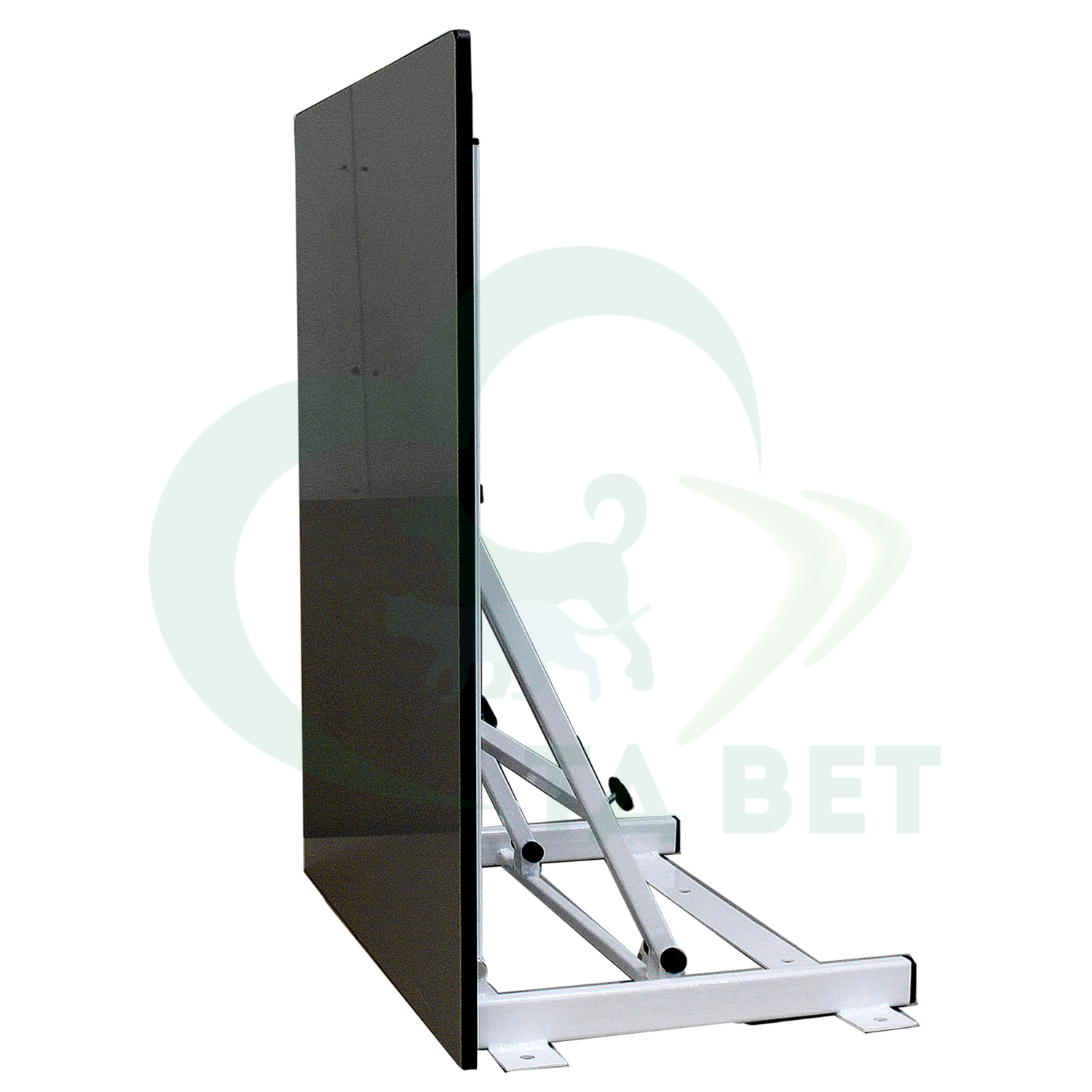 ТД ВЕТ Стол ветеринарный откидной Vetbot-11 с креплением на стену, столешница HPL, 800х600, (каркас белый)