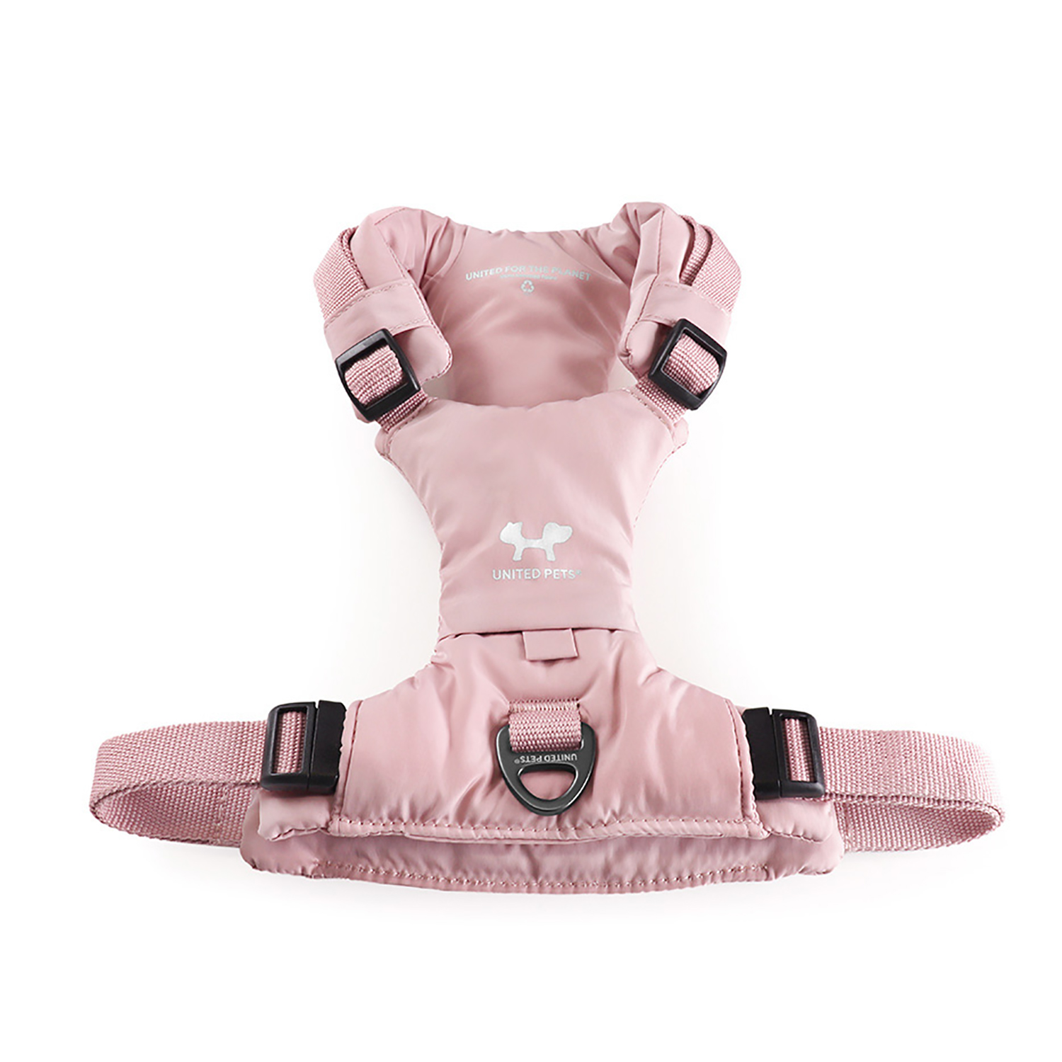 Шлейка United Pets для собак Citylife Y-образная M 20 x 57-78, пыльная роза