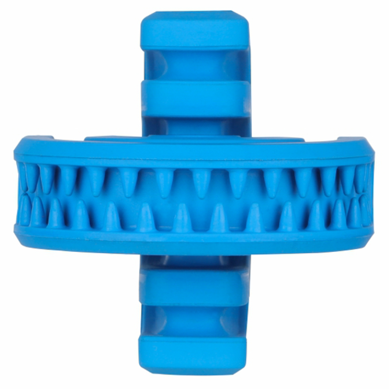 Игрушка Mr.Kranch для собак Головоломка дентальная 8*8.5 см синяя с ароматом курицы