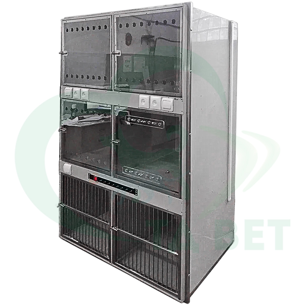 ТД ВЕТ Модуль из 6 клеток из полипропилена 1200(1240)х700х1920(2080)h