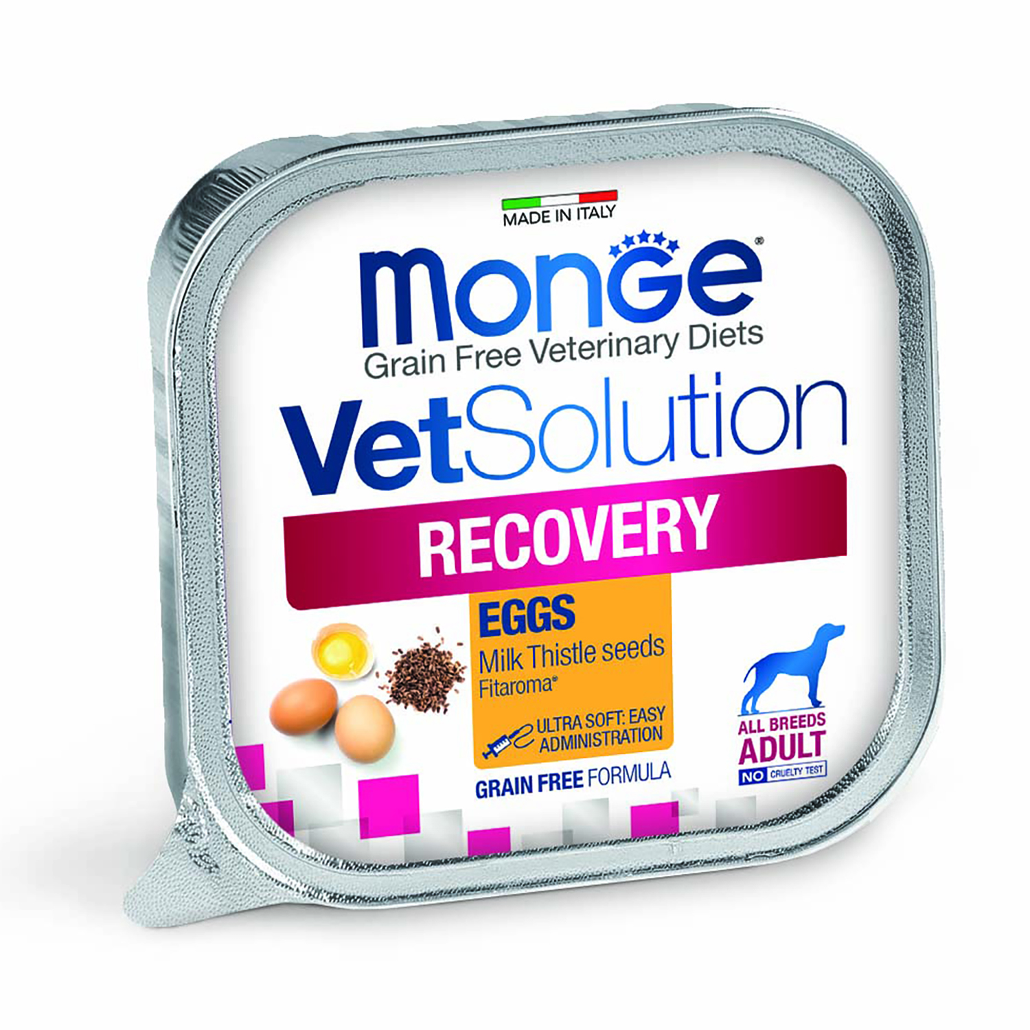 Диетический корм Monge VetSolution Dog Recovery Рекавери для собак при восстановлении питания в период выздоровления 150 г