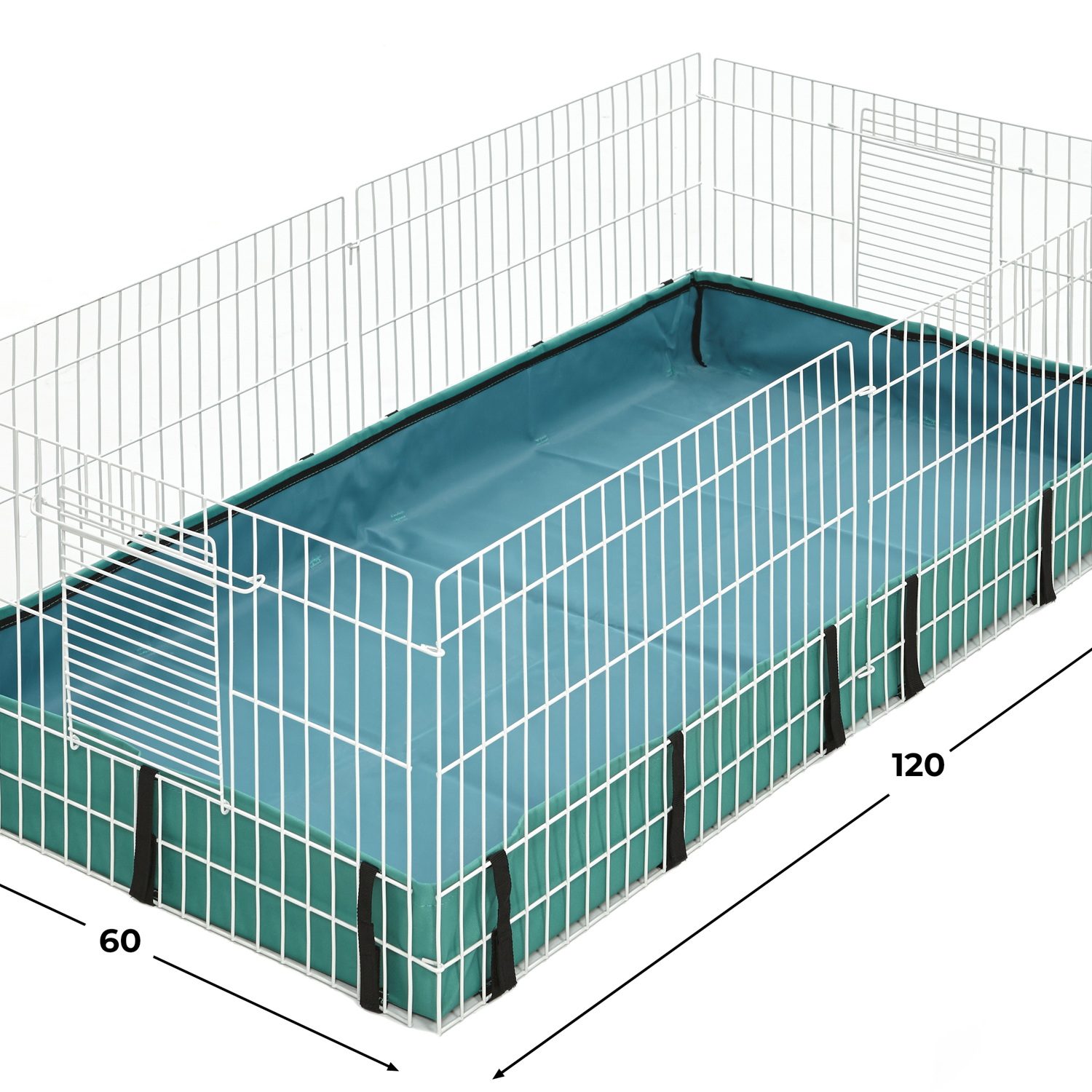 Клетка MidWest Guinea Habitat Plus для морских свинок  120х60х36h см СКИДКА 40%