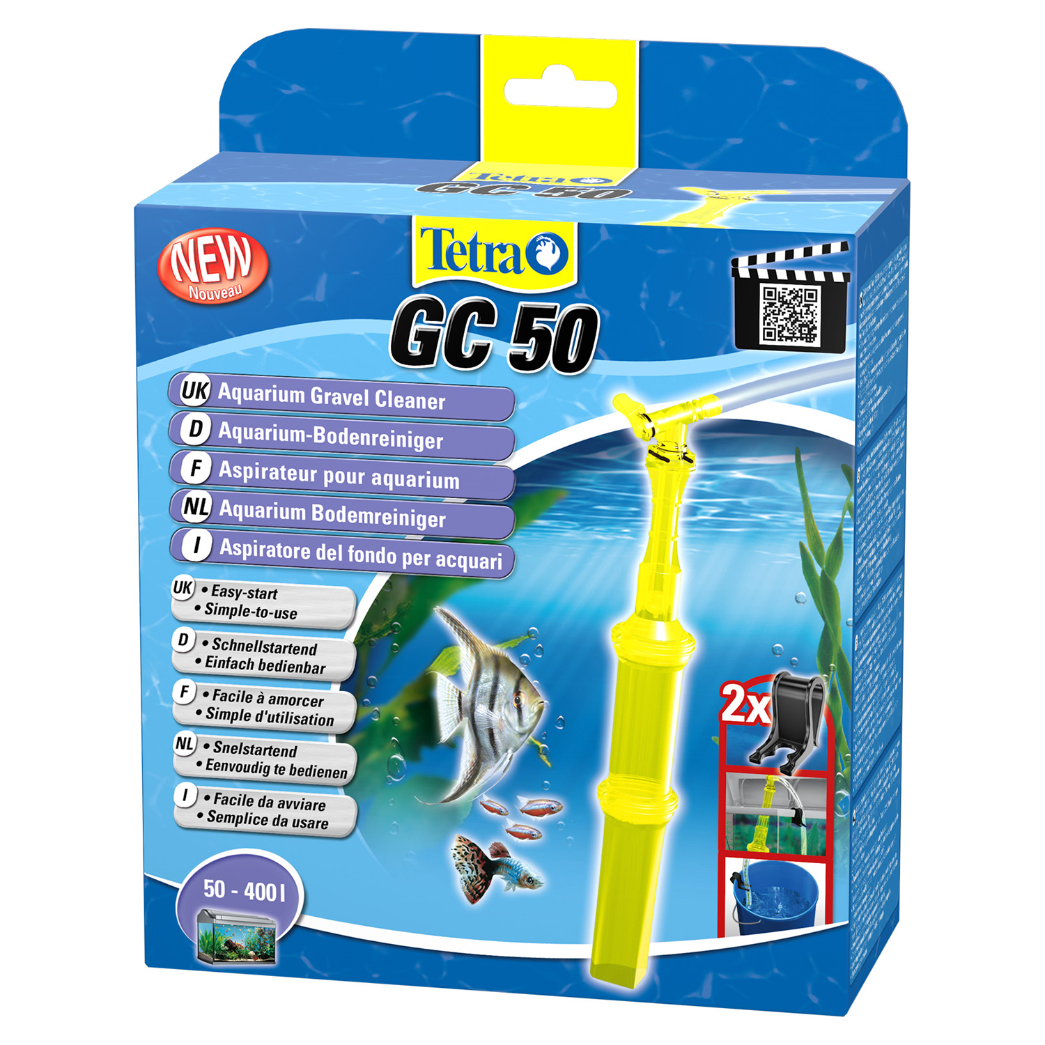 Tetra GC 50 грунтоочиститель (сифон) большой для аквариумов от 50-400 л СКИДКА 40%