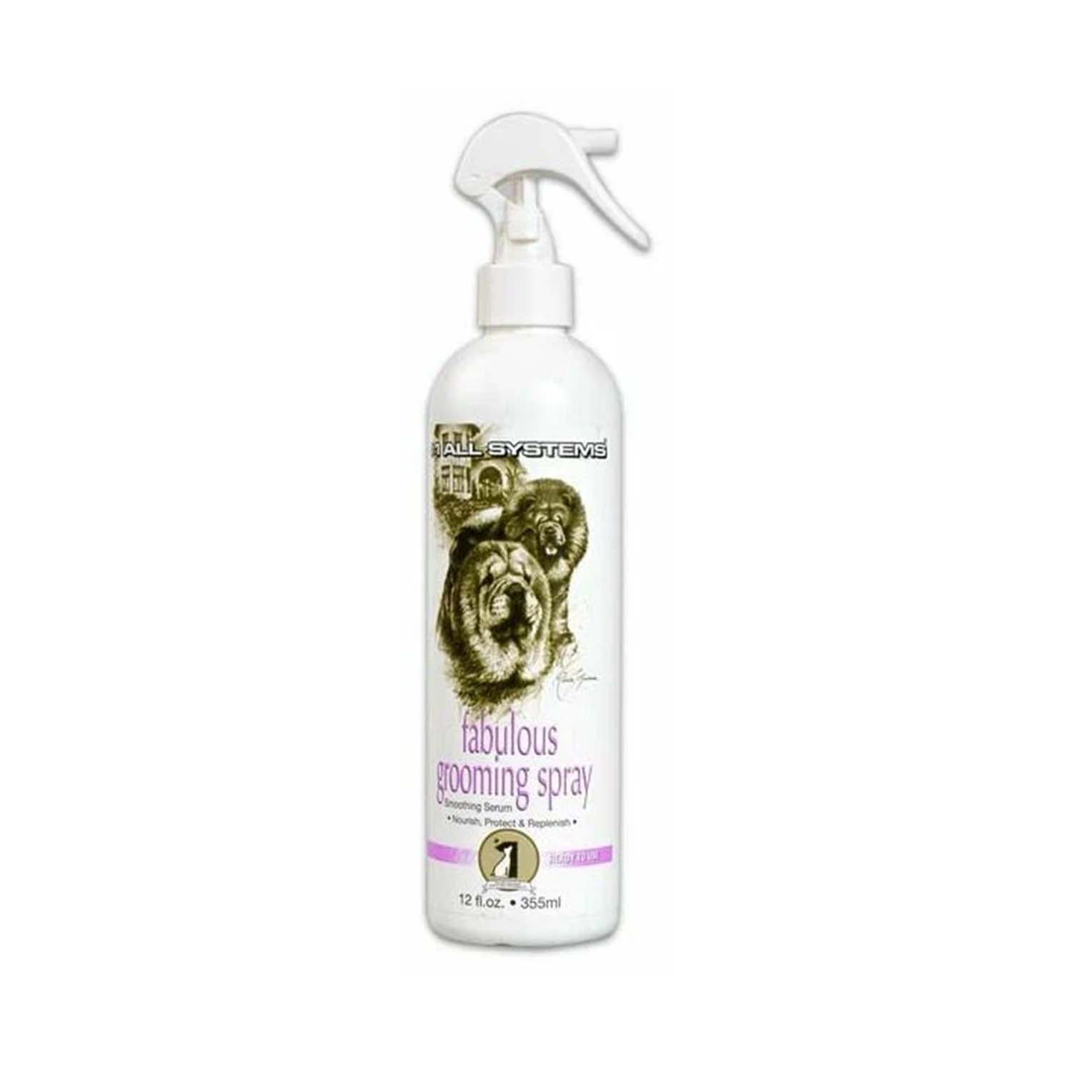1 All Systems Fabulous Grooming финишный спрей для груминга 355 мл
