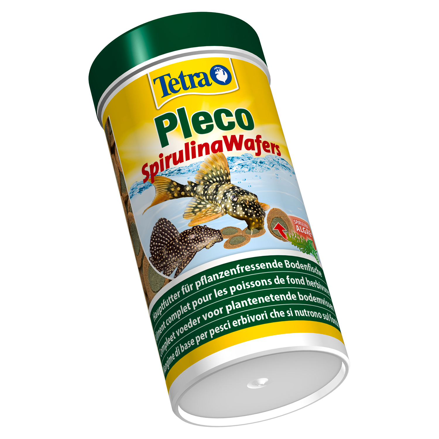 TetraPleco Spirulina Wafers корм для сомов чипсы 250 мл