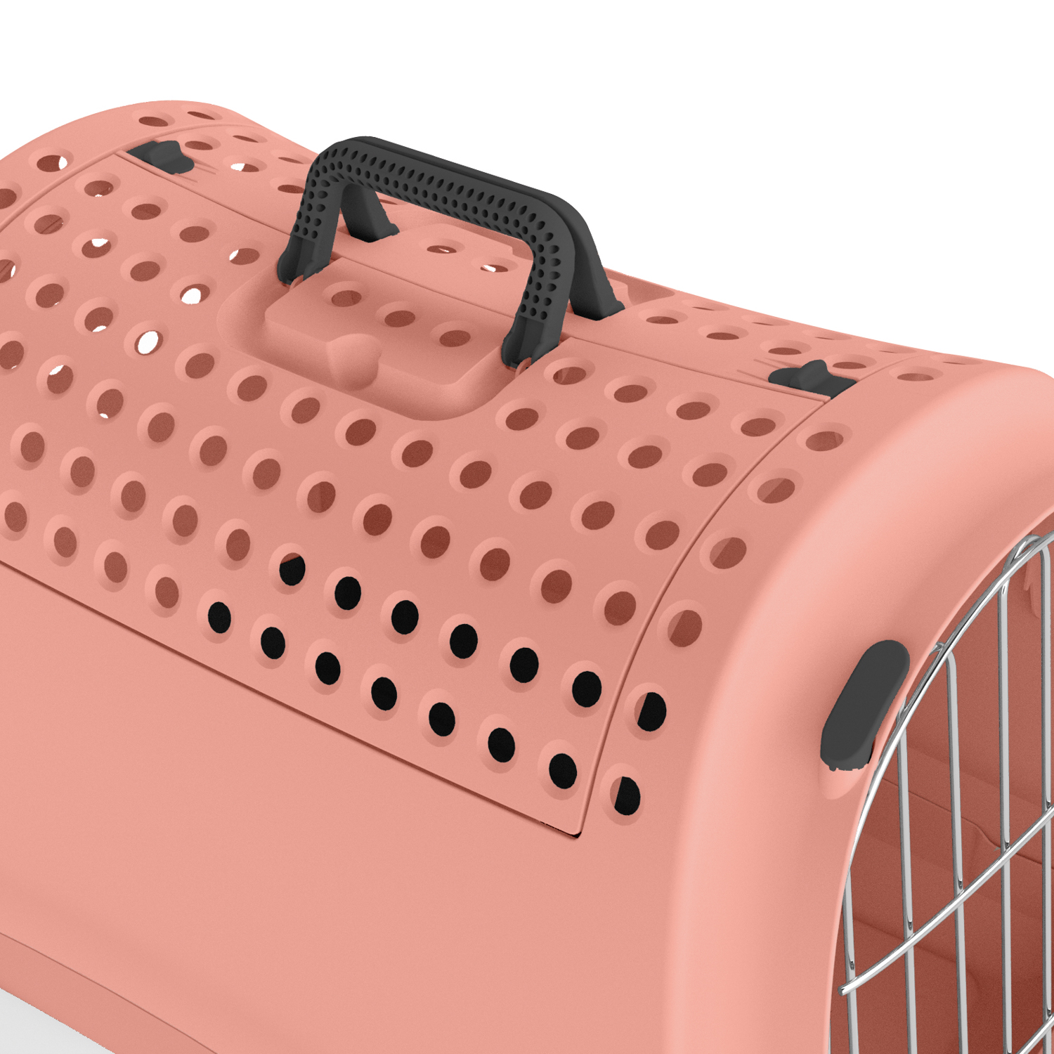 Переноска IMAC LINUS 2ND LIFE для кошек и собак 52,5х32х34,5см цвет коралловый