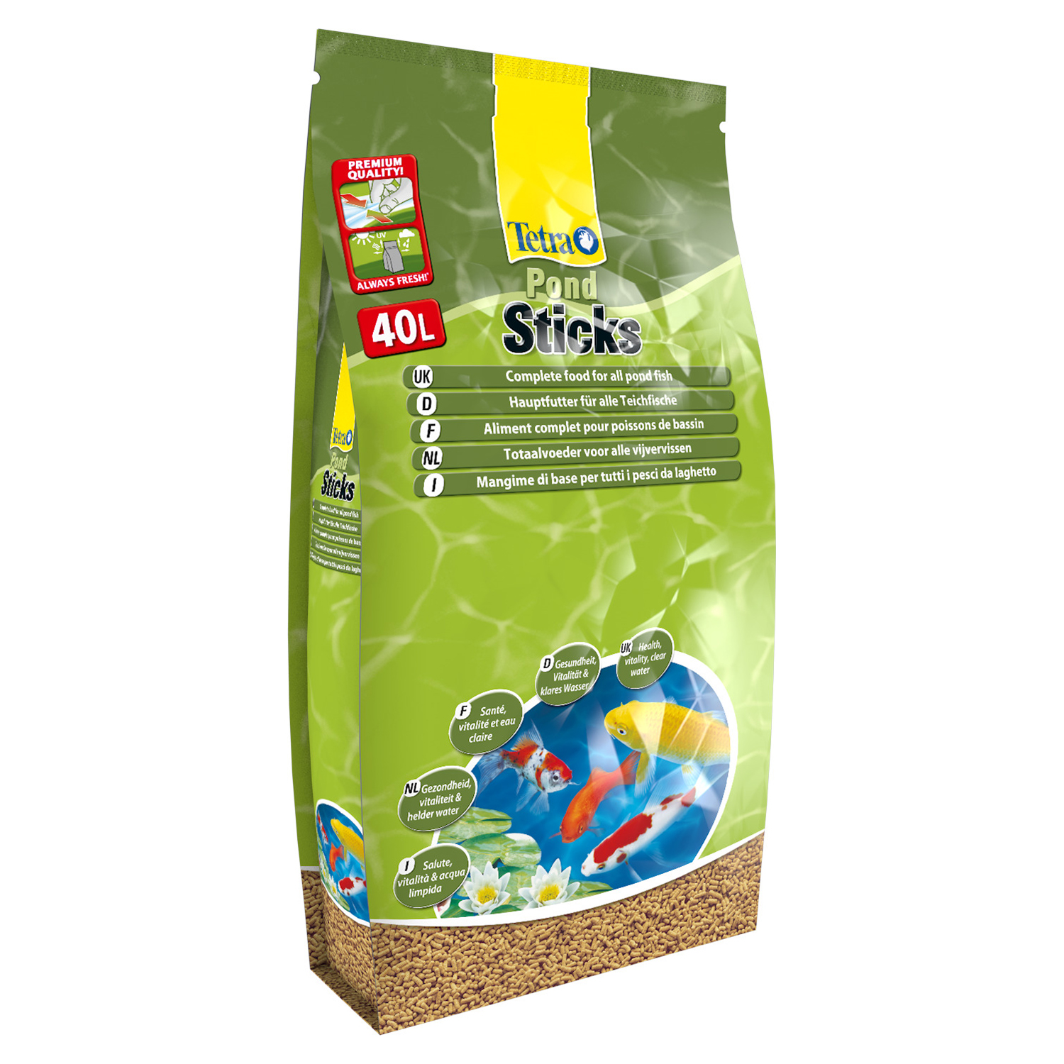 Tetra Pond Sticks корм для прудовых рыб в палочках 40 л