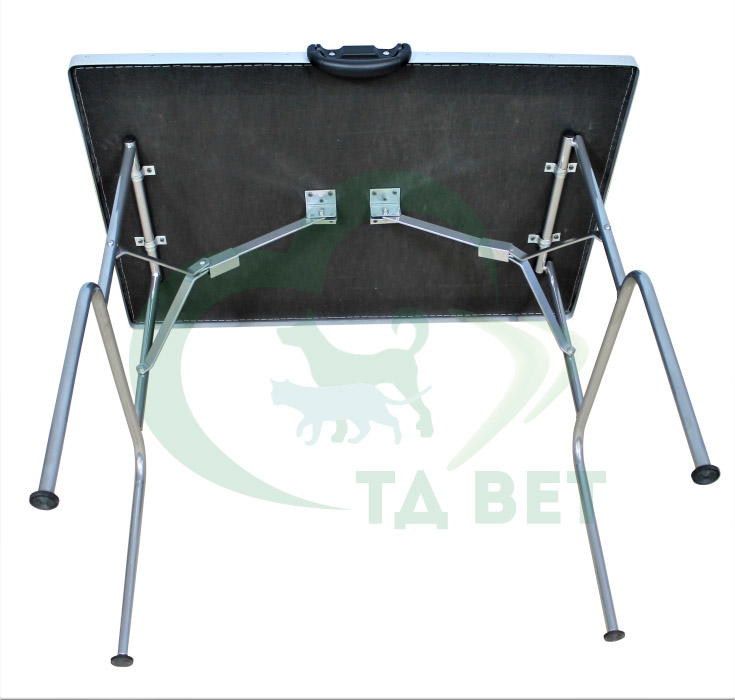 ТД ВЕТ Стол для груминга СВУ-13 с кронштейном, 1200х600х750h (каркас черный)