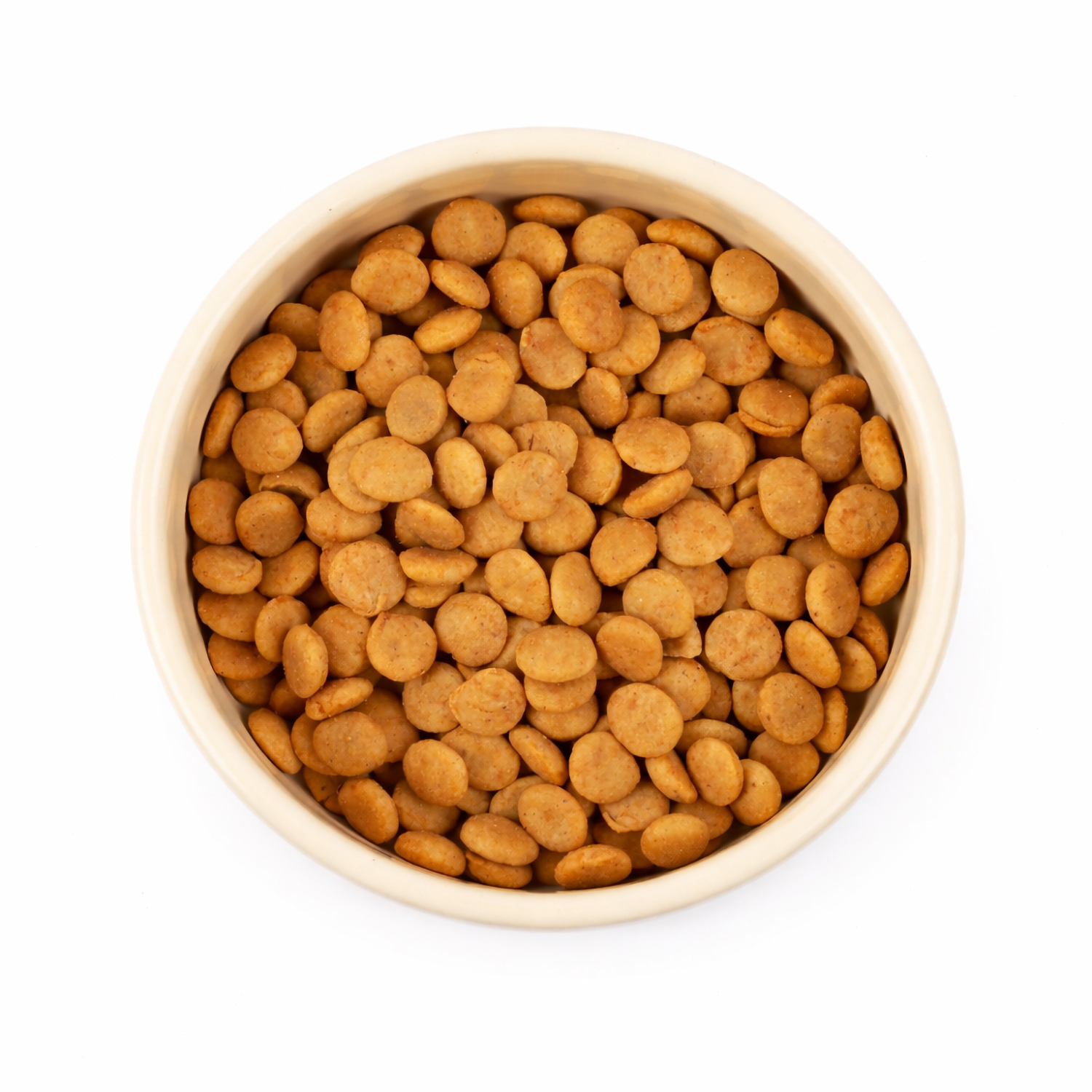 Миска Mr.Kranch Bamboo керамическая сливочная бамбуковой подставке 860 мл