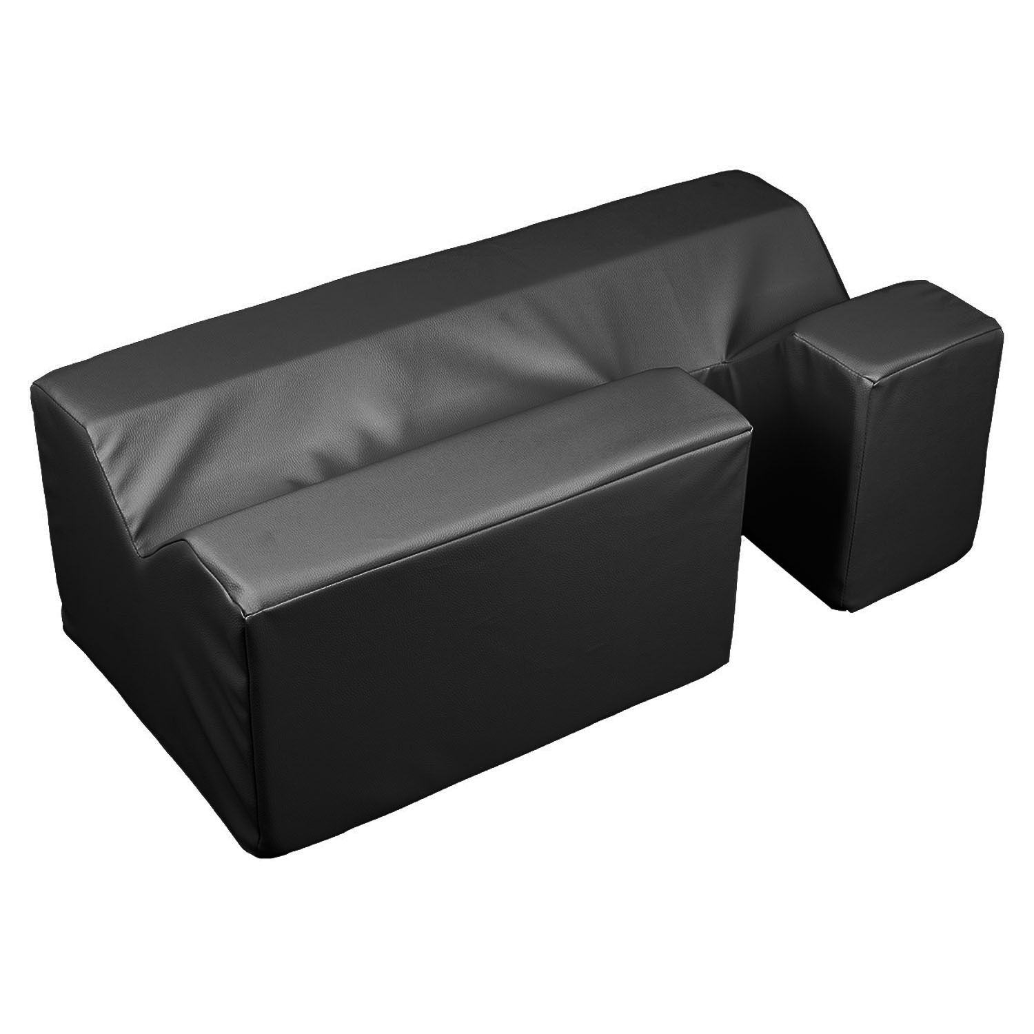 ТД ВЕТ Подушка для фиксации животных при кардио и узи-процедурах 900х450х300h мм (кож.зам. черный)