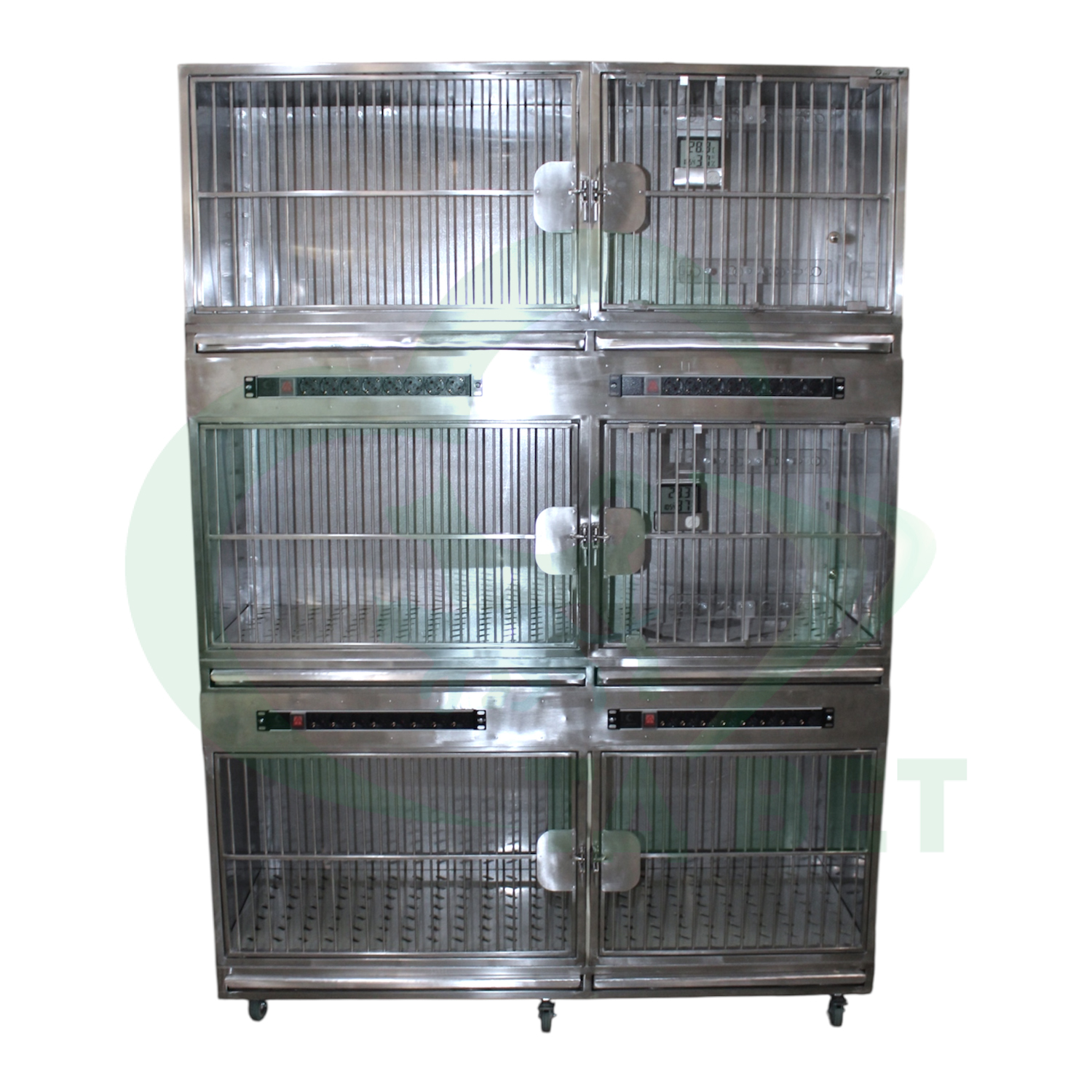 ТД ВЕТ Модуль из 6 клеток из нерж.стали 1480х550х2000(2100)h