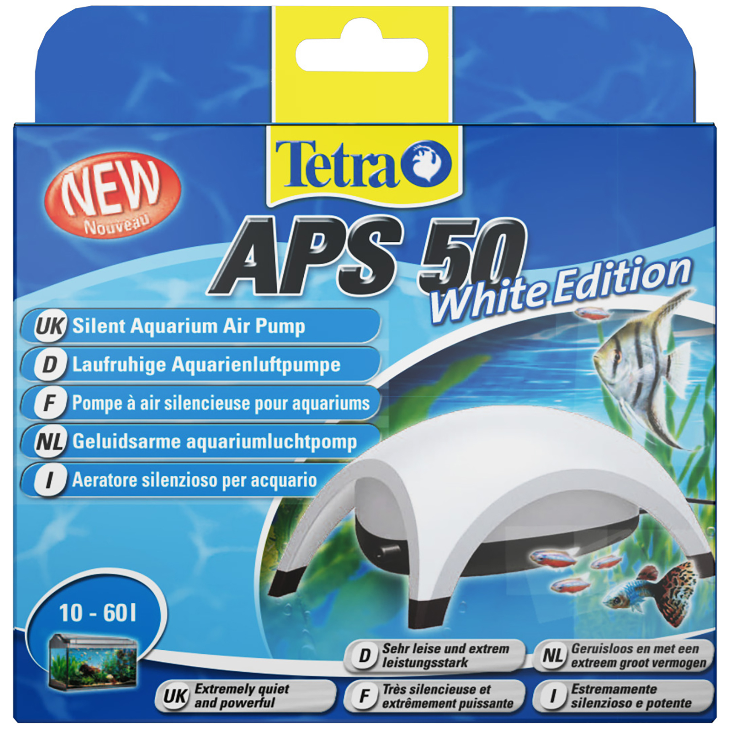 Tetra AРS 50 компрессор для аквариумов 10-60 л белый СКИДКА 50%
