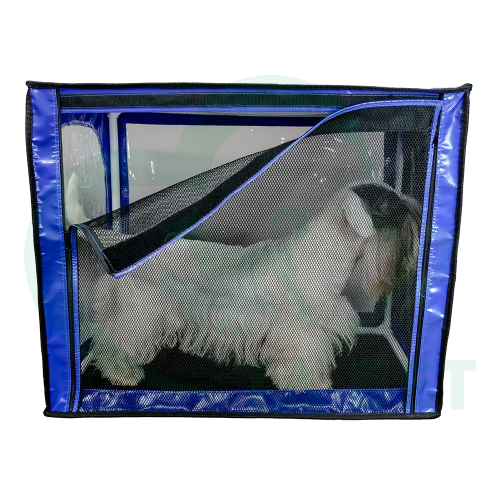 ТД ВЕТ Выставочная палатка для собак с ковриком 750х500х600h (разборная)