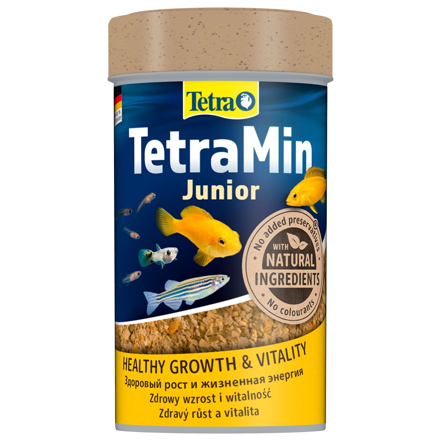 TetraMin Junior корм в хлопьях для молоди рыб 100 мл