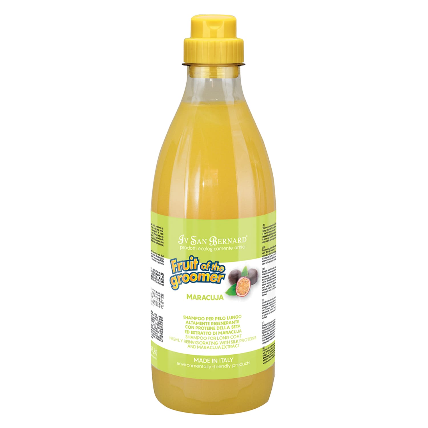 ISB Fruit of the Groomer Maracuja Шампунь для длинной шерсти с протеинами 1 л