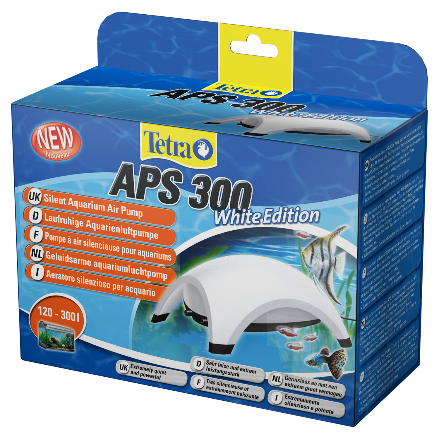 Tetra AРS 300 компрессор для аквариумов 120-300 л белый СКИДКА 50%