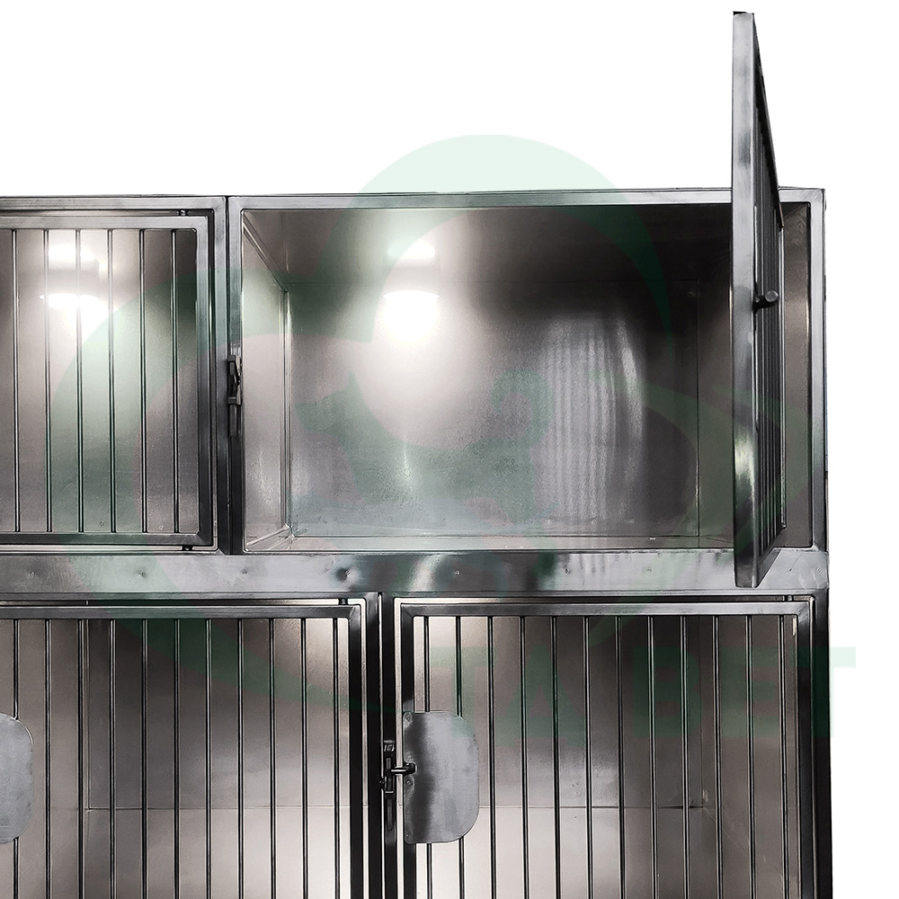 ТД ВЕТ Модуль из 13 клеток из нерж. стали 2000х600х1760(1920)h c освещением