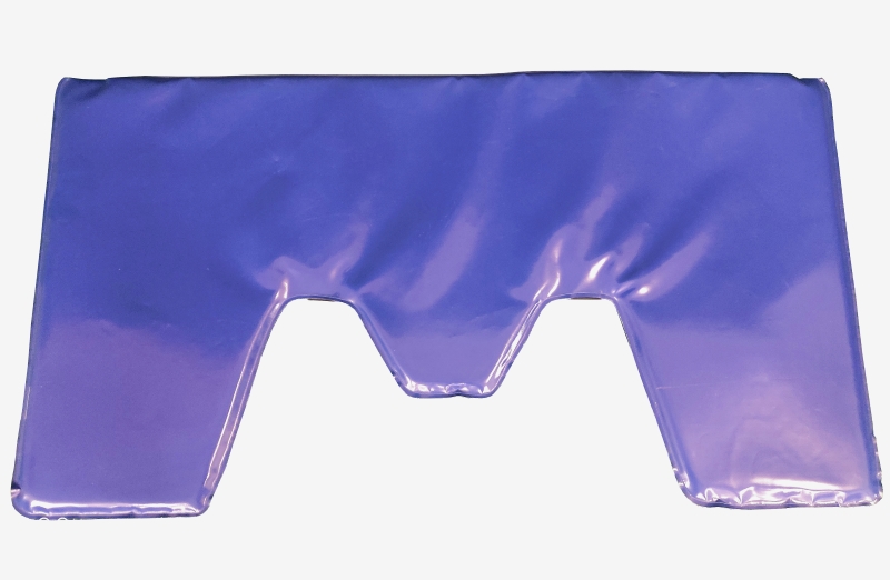 ТД ВЕТ Коврик - накладка ПВХ (угловатые вырезы) для ветеринарных столов для ЭХО и УЗИ 1320x720x30h мм