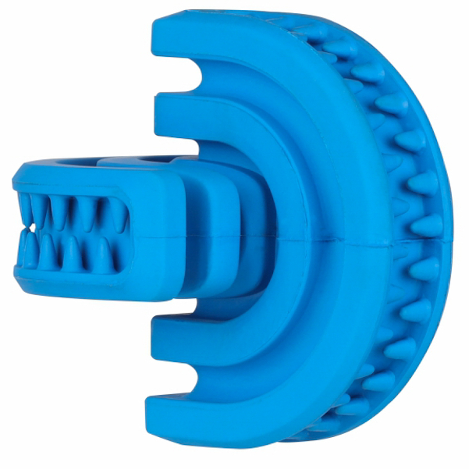 Игрушка Mr.Kranch для собак Головоломка дентальная 8*8.5 см синяя с ароматом курицы