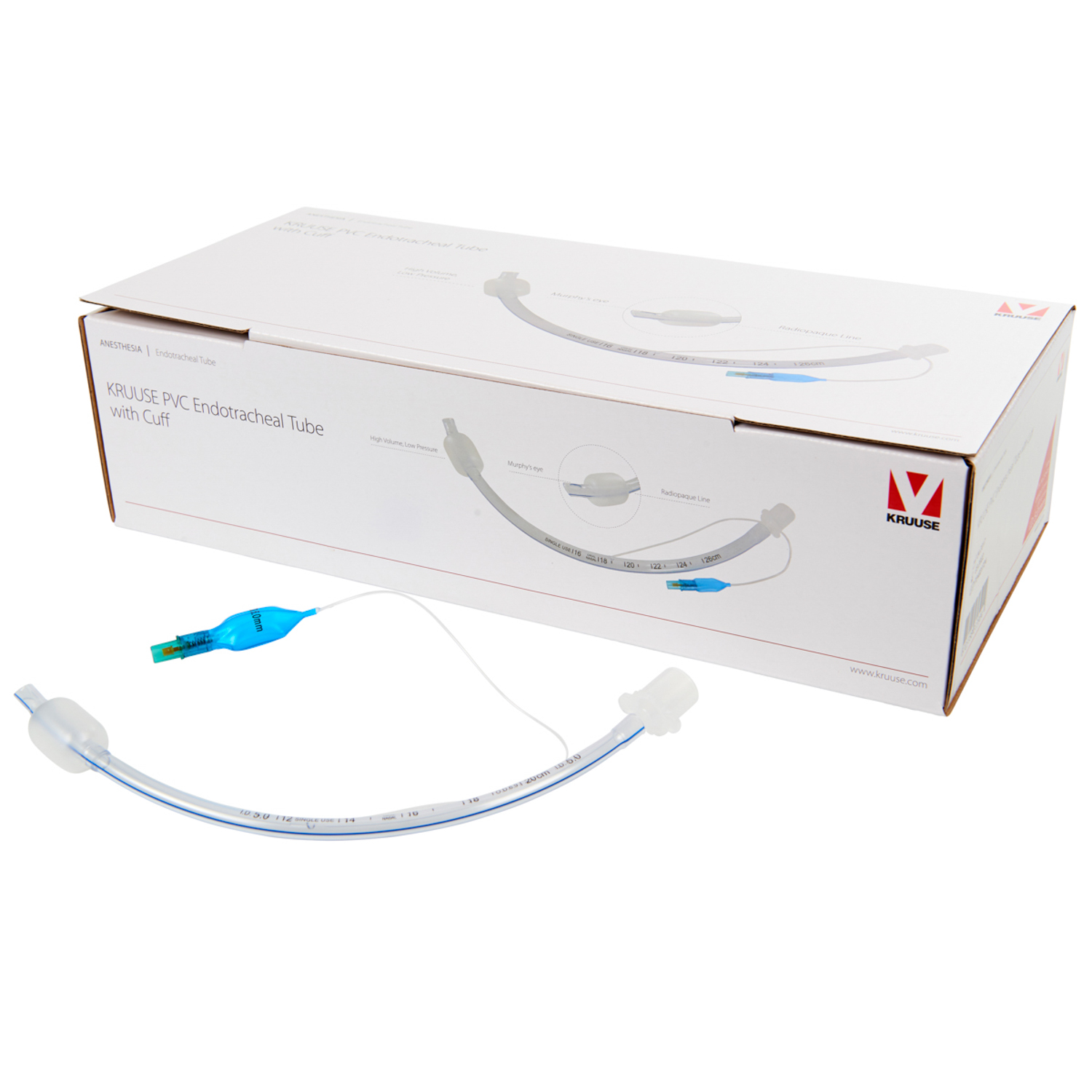 KRUUSE эндотрахеальная трубка с манжетой 5 мм