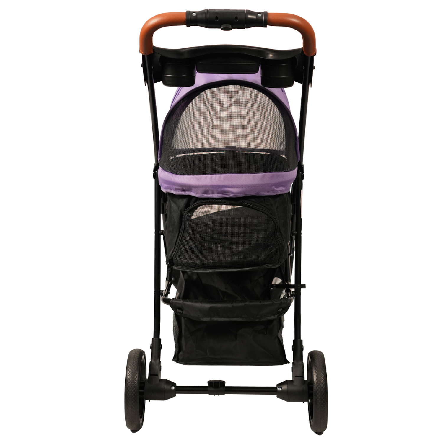 Коляска прогулочная Mr.Kranch для собак и кошек (макс. нагрузка 15 кг) фиолетовая