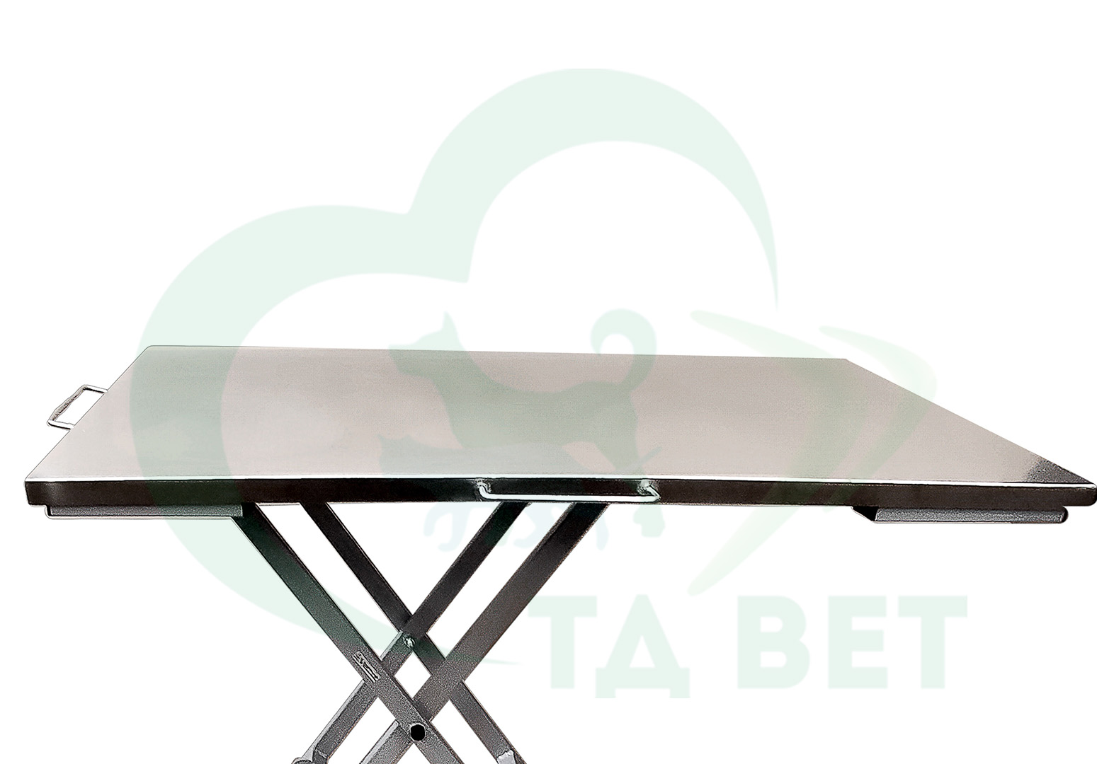 ТД ВЕТ Столешница из нерж. стали 1340х740х30h