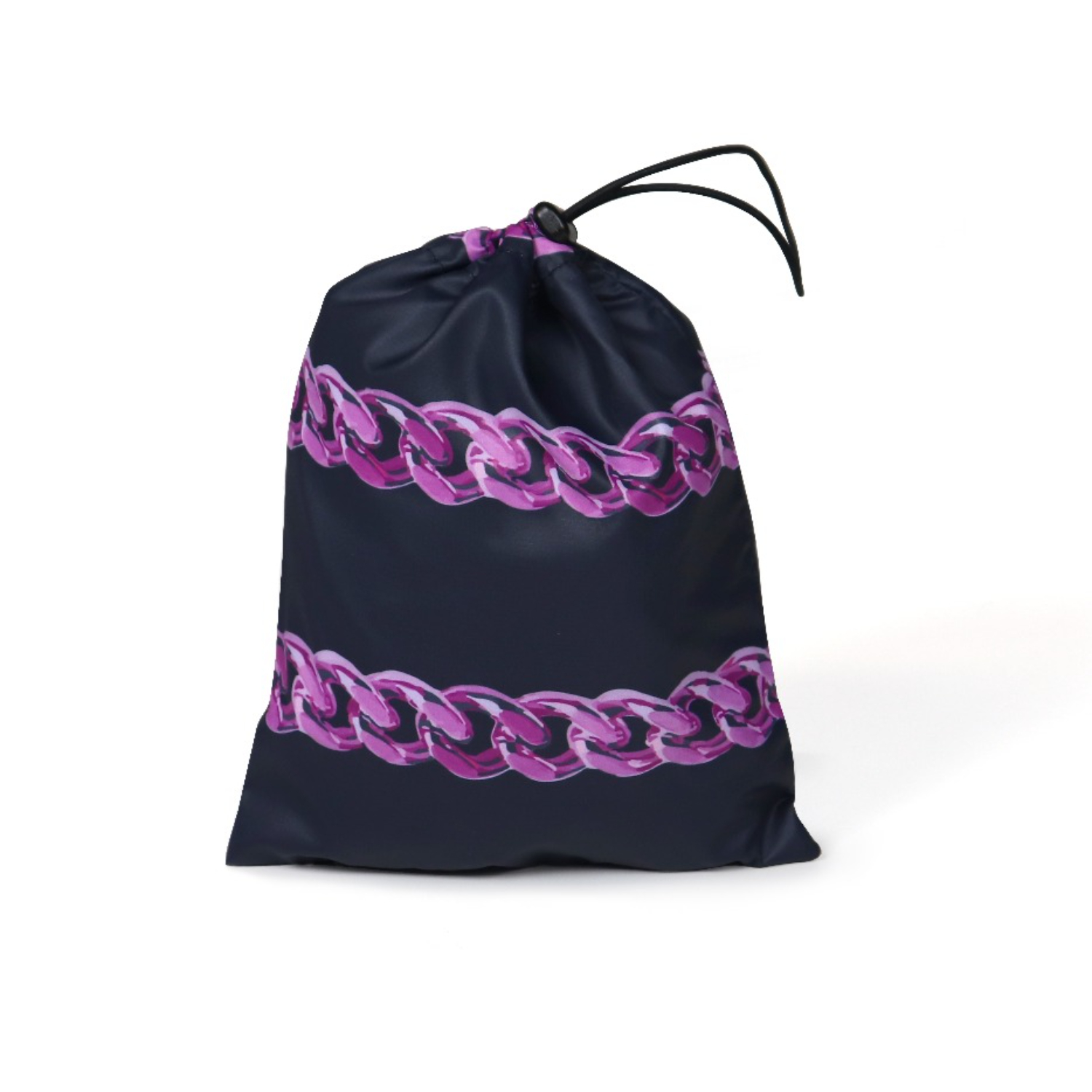 Дождевик United Pets для собак Easy 44, черный с розовым рисунком СКИДКА 30%