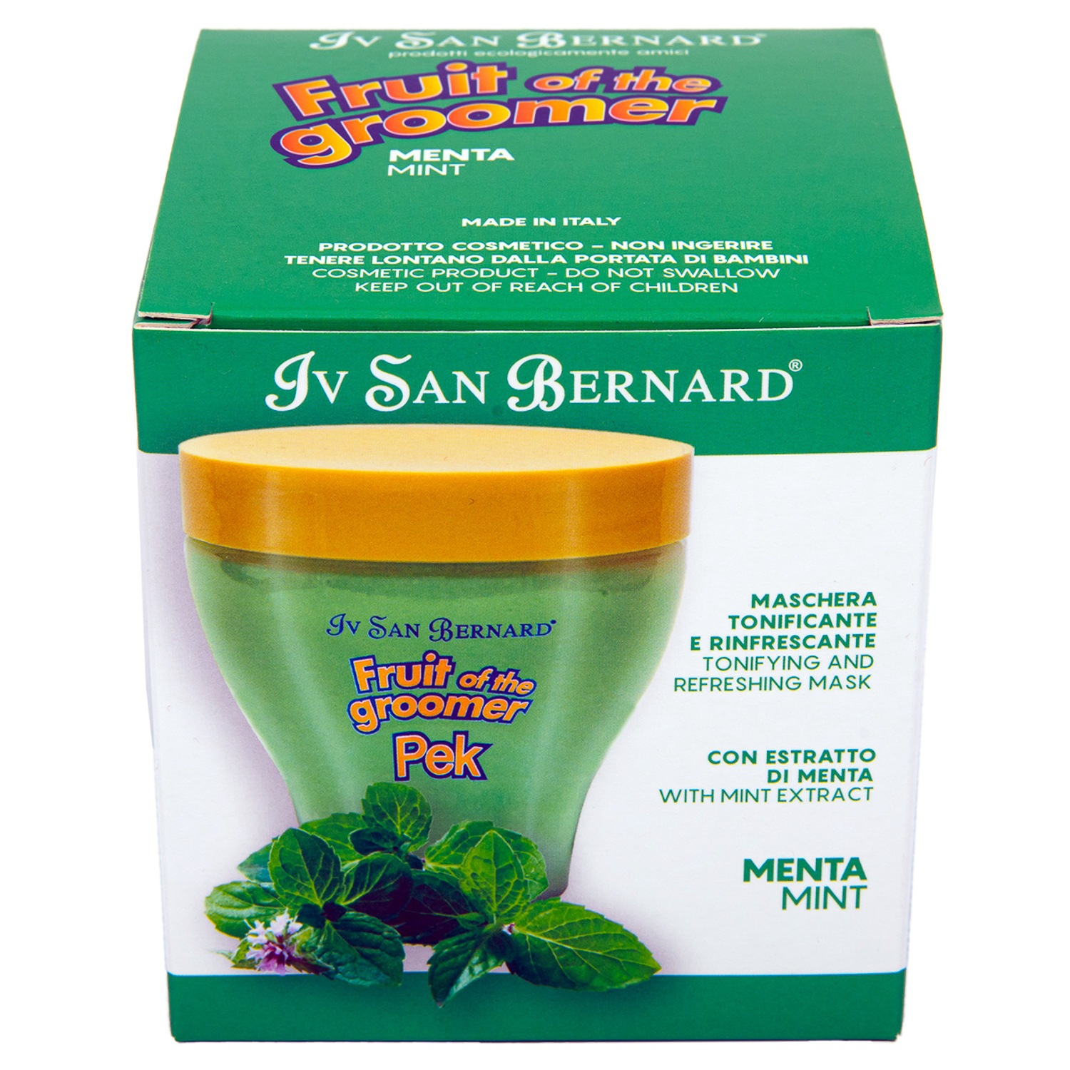 ISB Fruit of the Groomer Mint Восстанавливающая маска для любого типа шерсти с витамином В6 250 мл