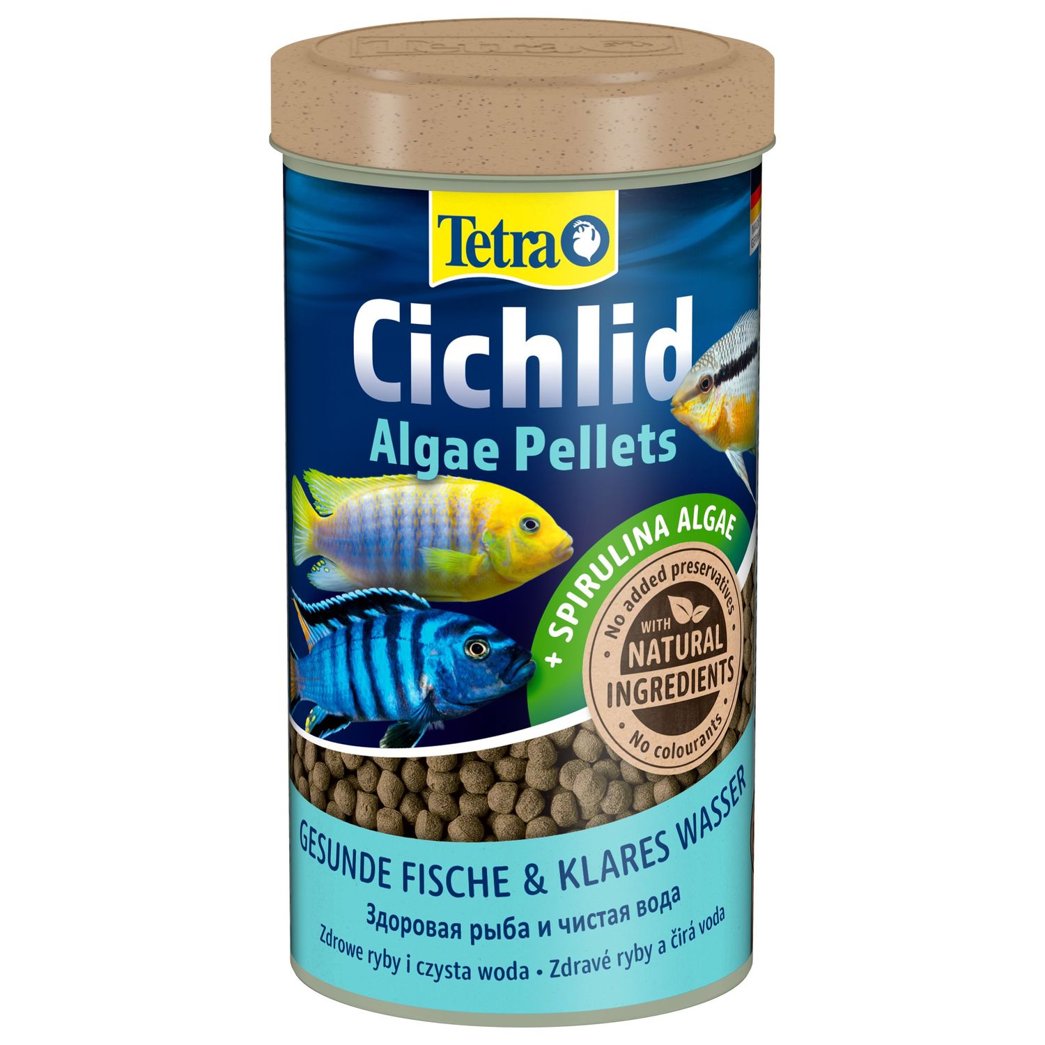 TetraCichlid Algae корм для всех видов цихлид 500 мл