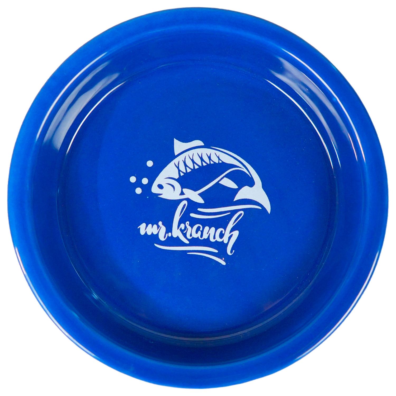 Миска Mr.Kranch керамическая для кошек 200 мл Форель синяя
