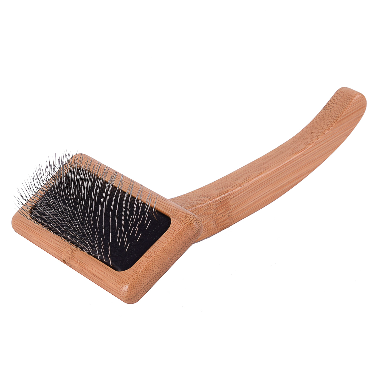 ISB BAMBOO SLICKER BRUSH сликер с бамбуковой ручкой, средний СКИДКА 35%