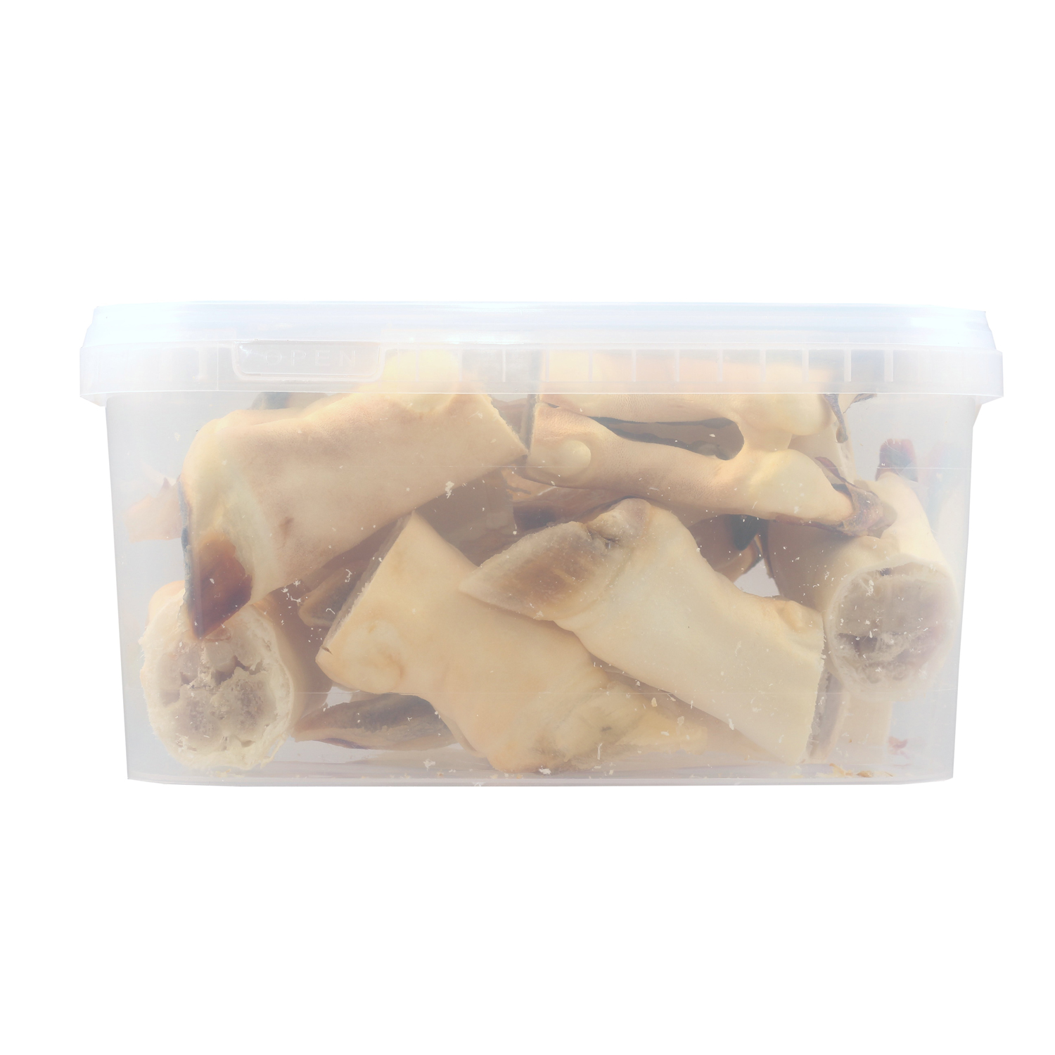 Лакомство TiTBiT Копытце баранье для собак - банка пласт. 3.3 л 750 г