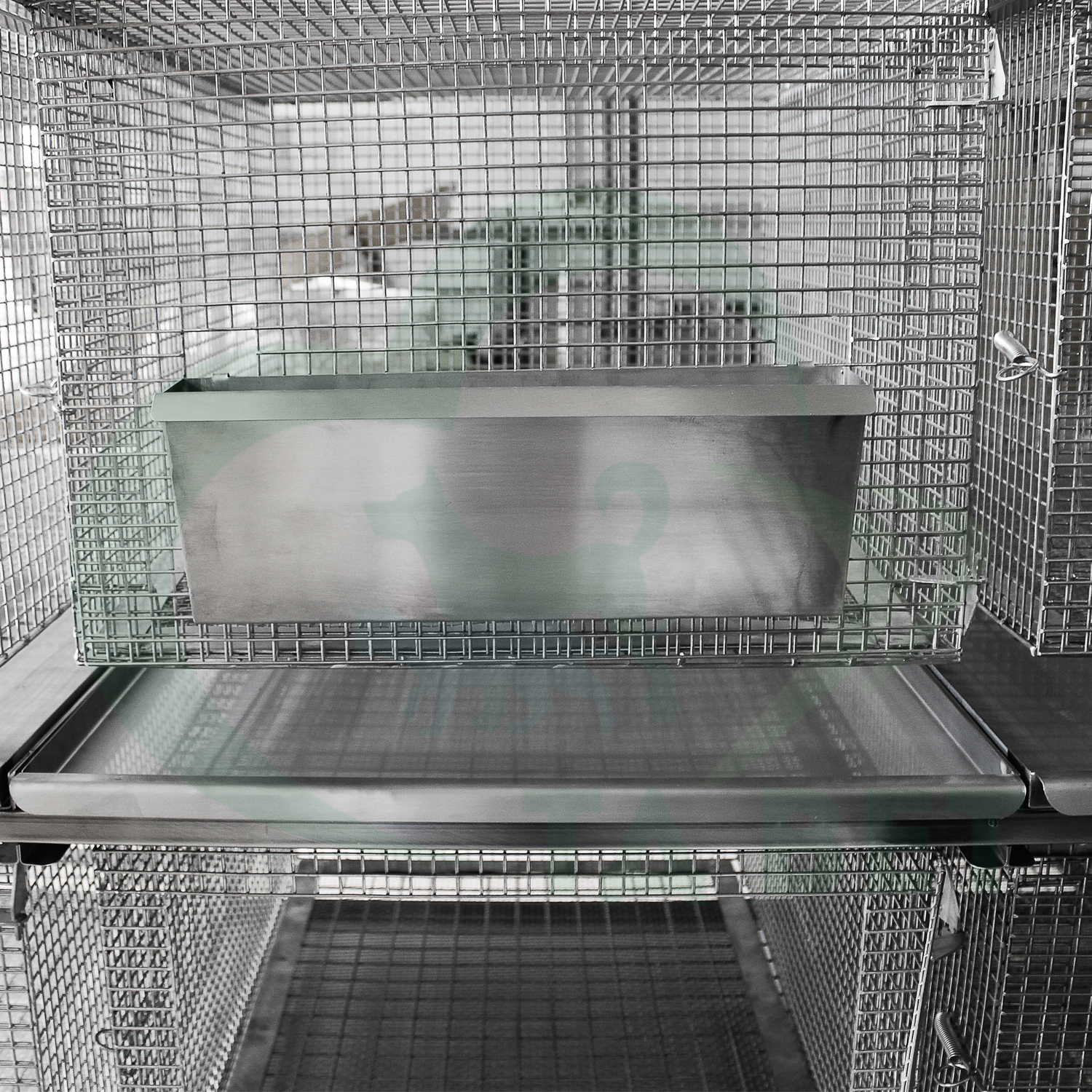 ТД ВЕТ Стеллаж с клетками для цыплят 1600х700х1700h