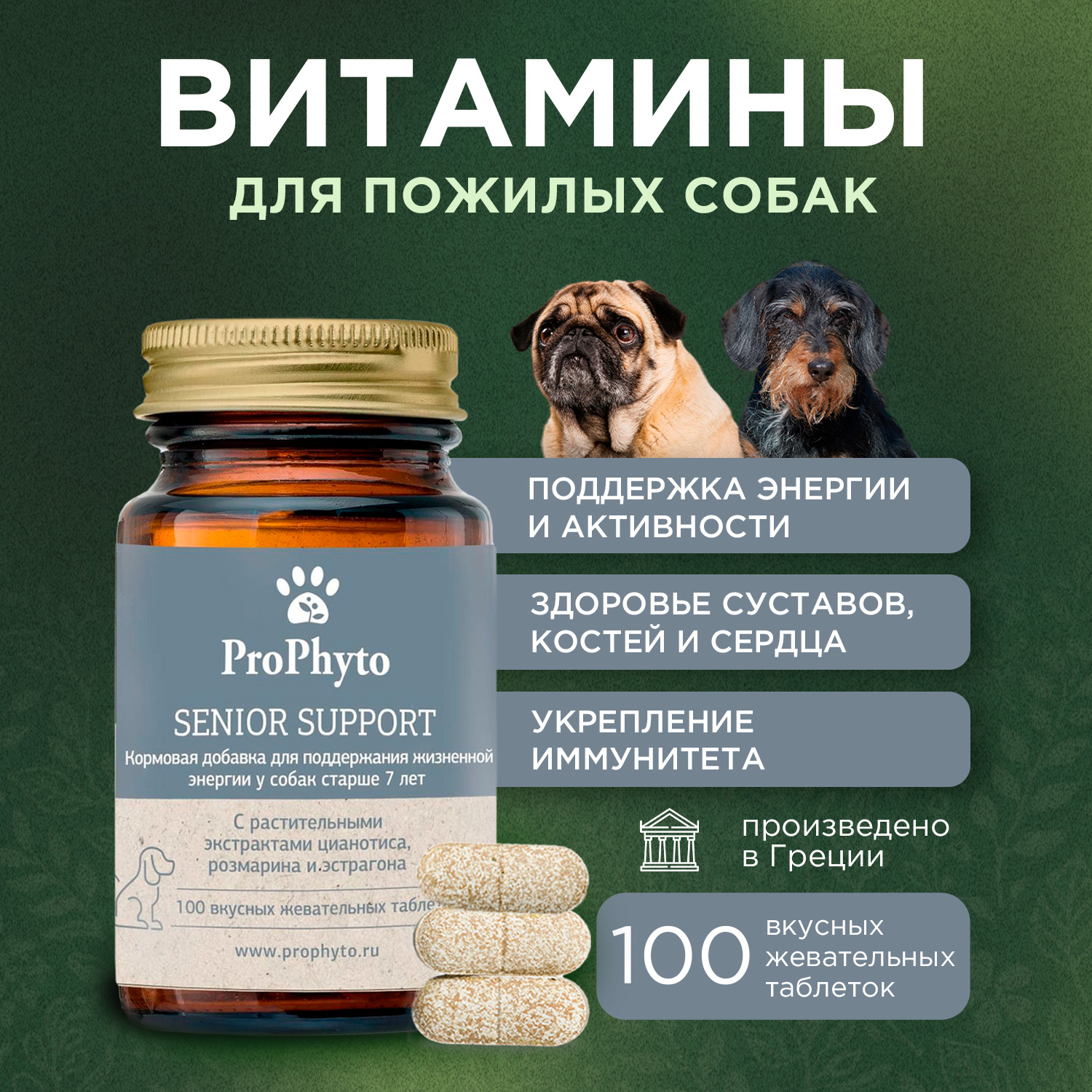 ProPhyto Сеньор Саппорт, 100 таблеток