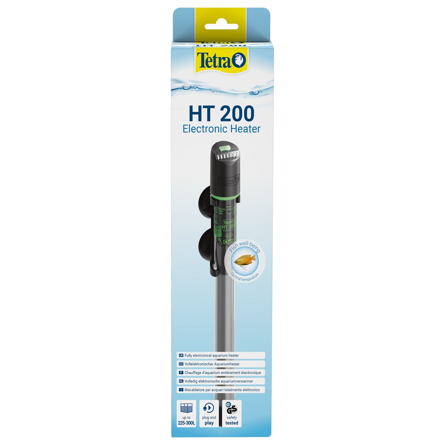 Нагреватель электронный Tetra HT 200 Bт для аквариумов 225-300л