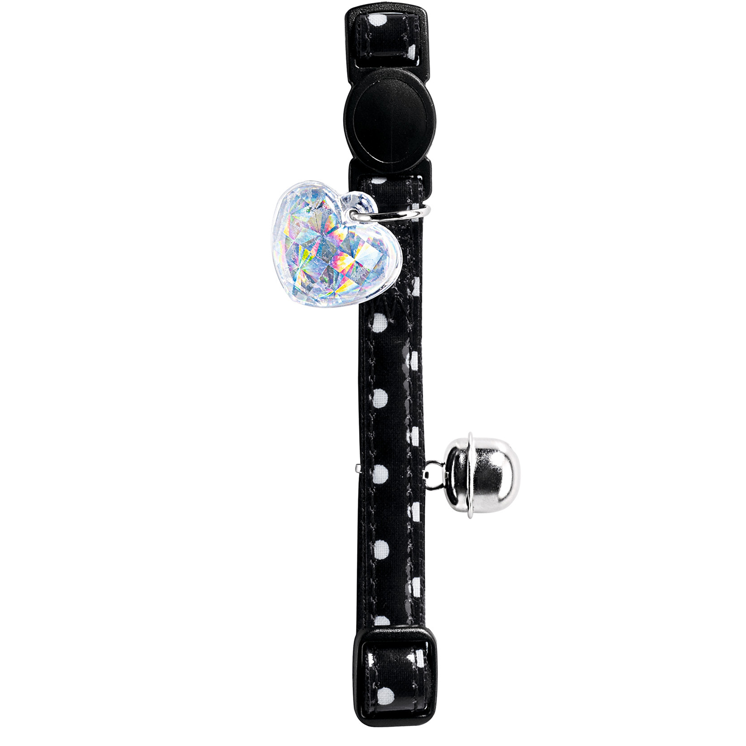 Hunter Smart ошейник для кошек Glossy Dots черный в горошек СКИДКА 50%