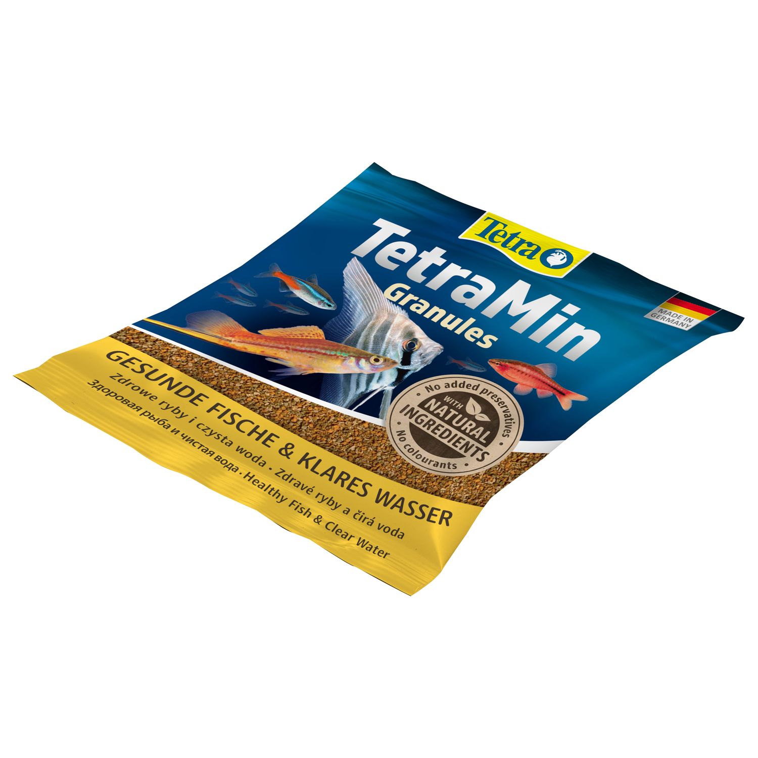 TetraMin корм для всех видов рыб в виде хлопьев 12 г (sachet)
