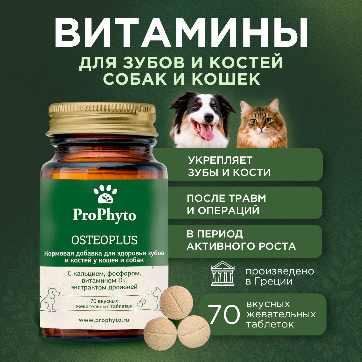 ProPhyto Остеоплюс, 70 таблеток