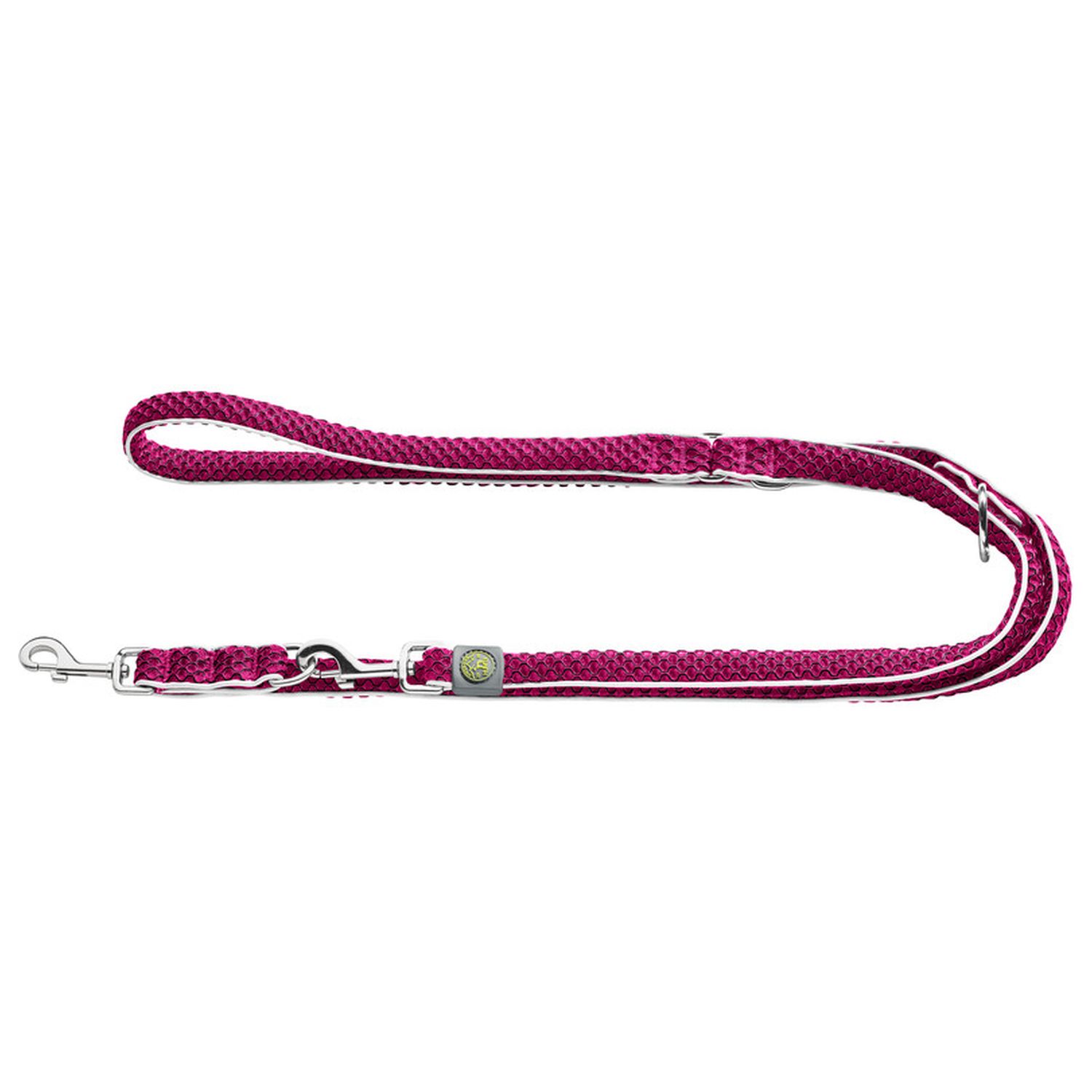 Hunter поводок-перестежка для собак Hilo 25 / 200 нейлон розовый СКИДКА 50%