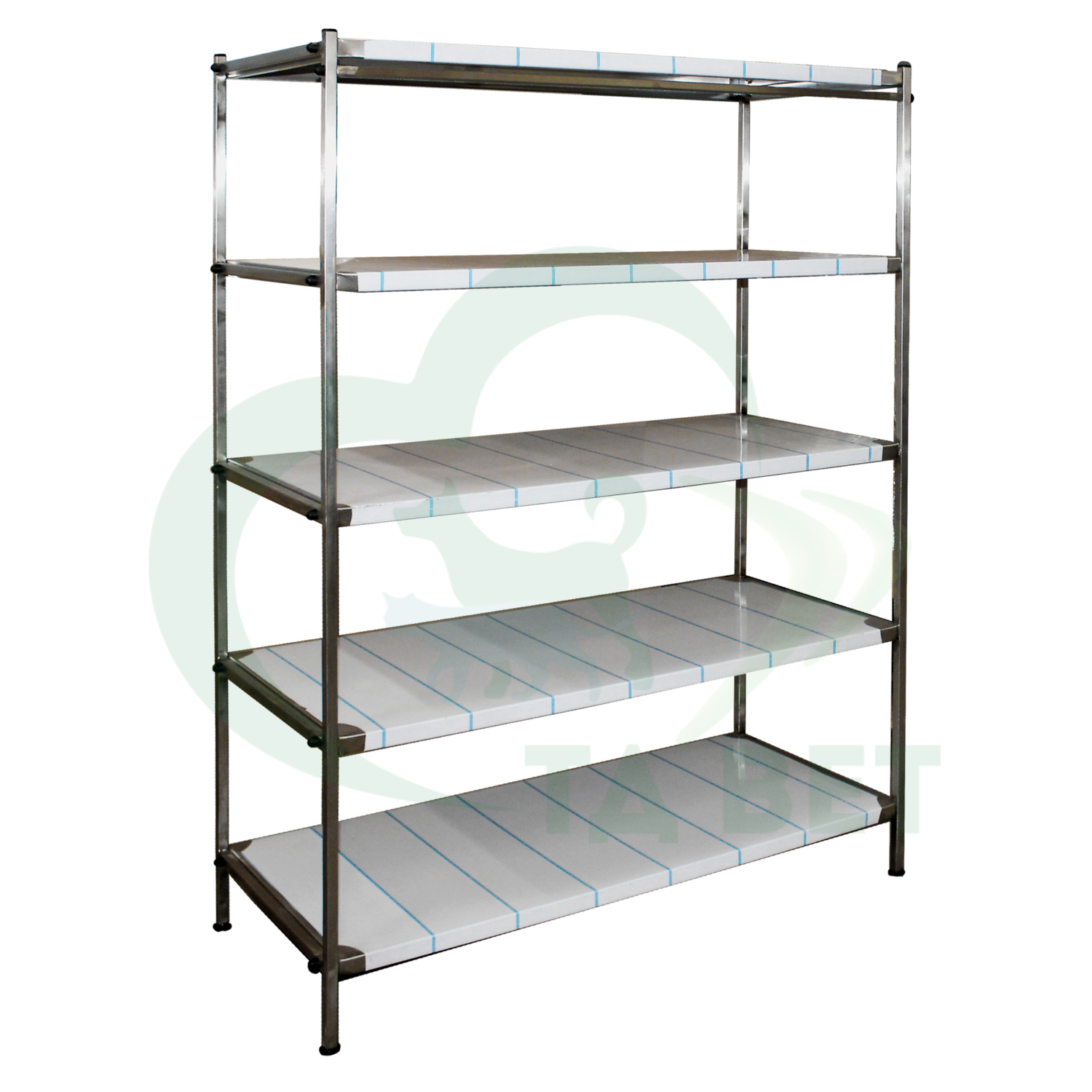 ТД ВЕТ Стеллаж для вивария (5 полок) 1200х551х1620(1725)h