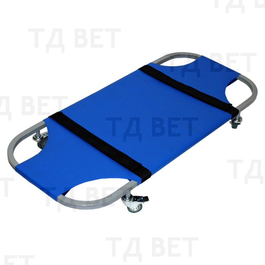 ТД ВЕТ Носилки ветеринарные СВУ-21.05, ПВХ, 1080x460 мм, каркас белый