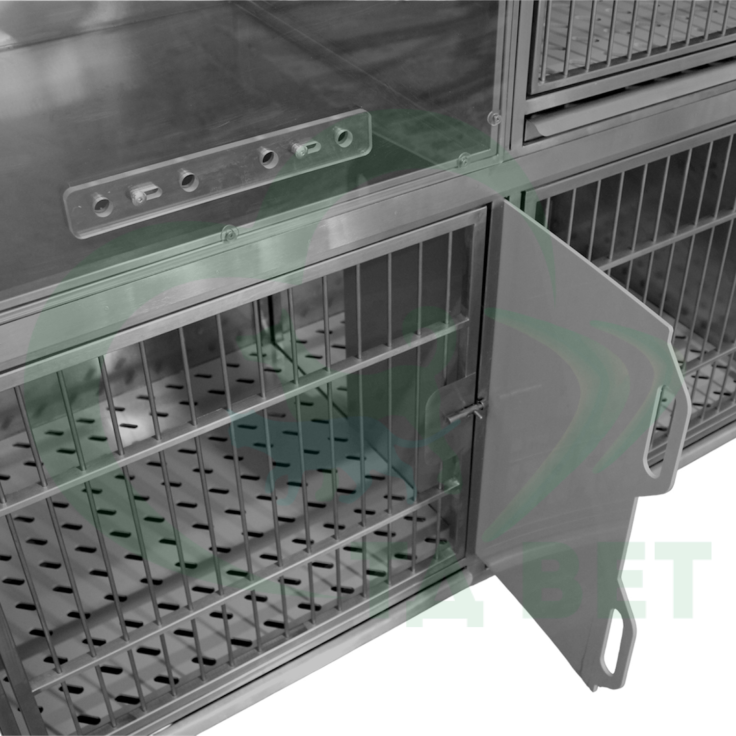 ТД ВЕТ Модуль из 6 клеток из нержавеющей стали 1500х700х1950(2110)мм