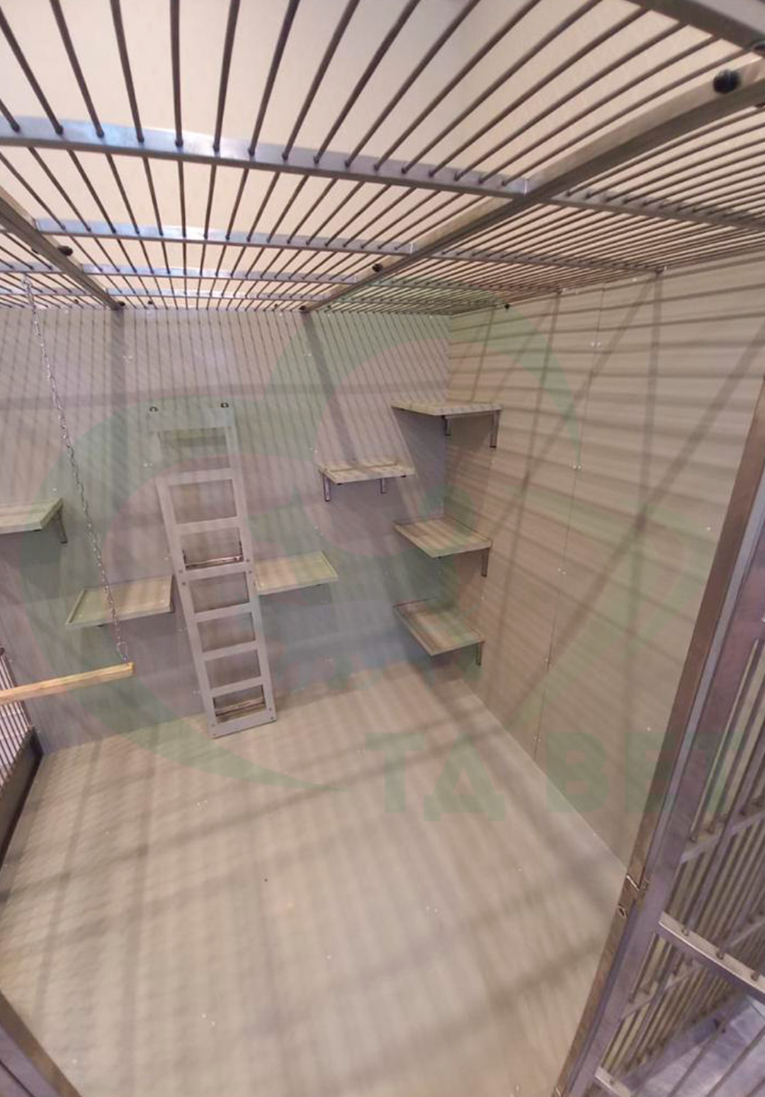 ТД ВЕТ Вольер для приматов, разборный, 2100х1800х1900h