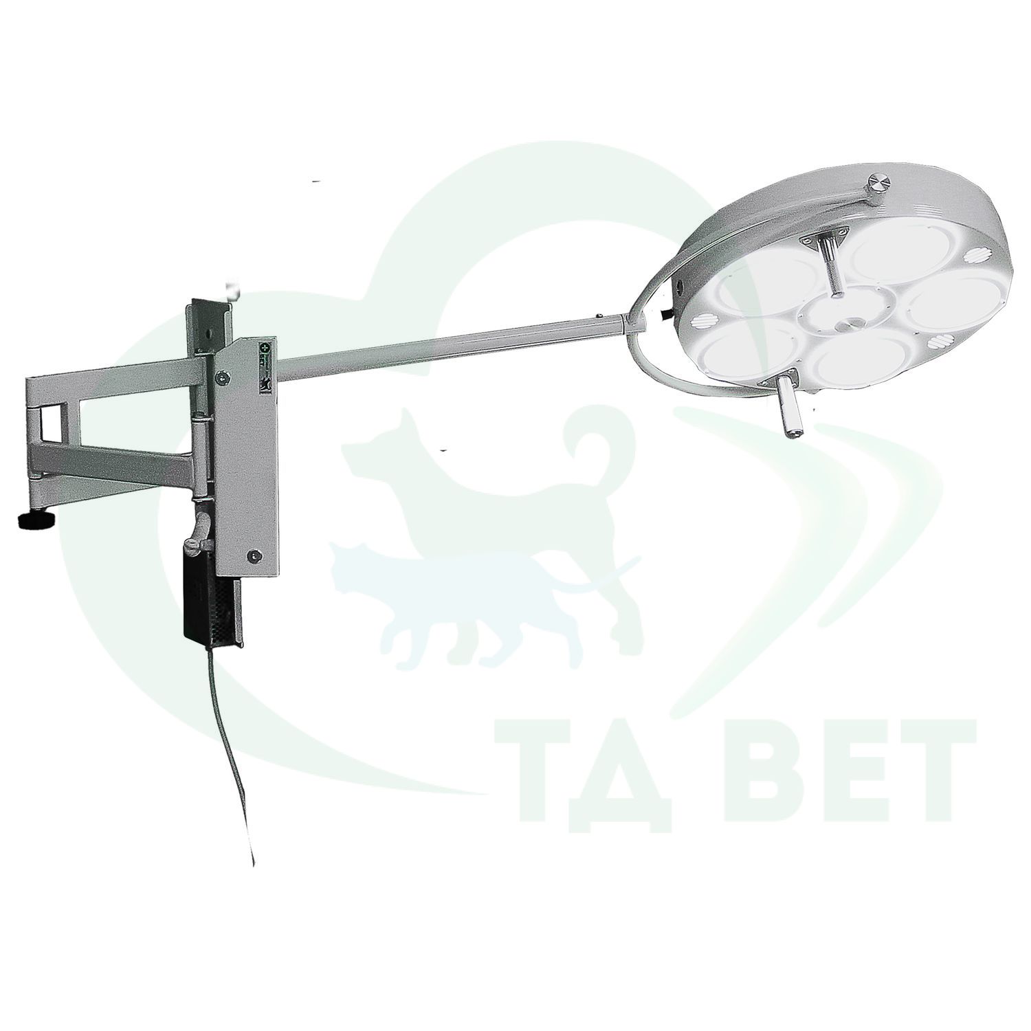 ТД ВЕТ Светильник ветеринарный хирургический настенный 734. Diode 6-ти ламповый